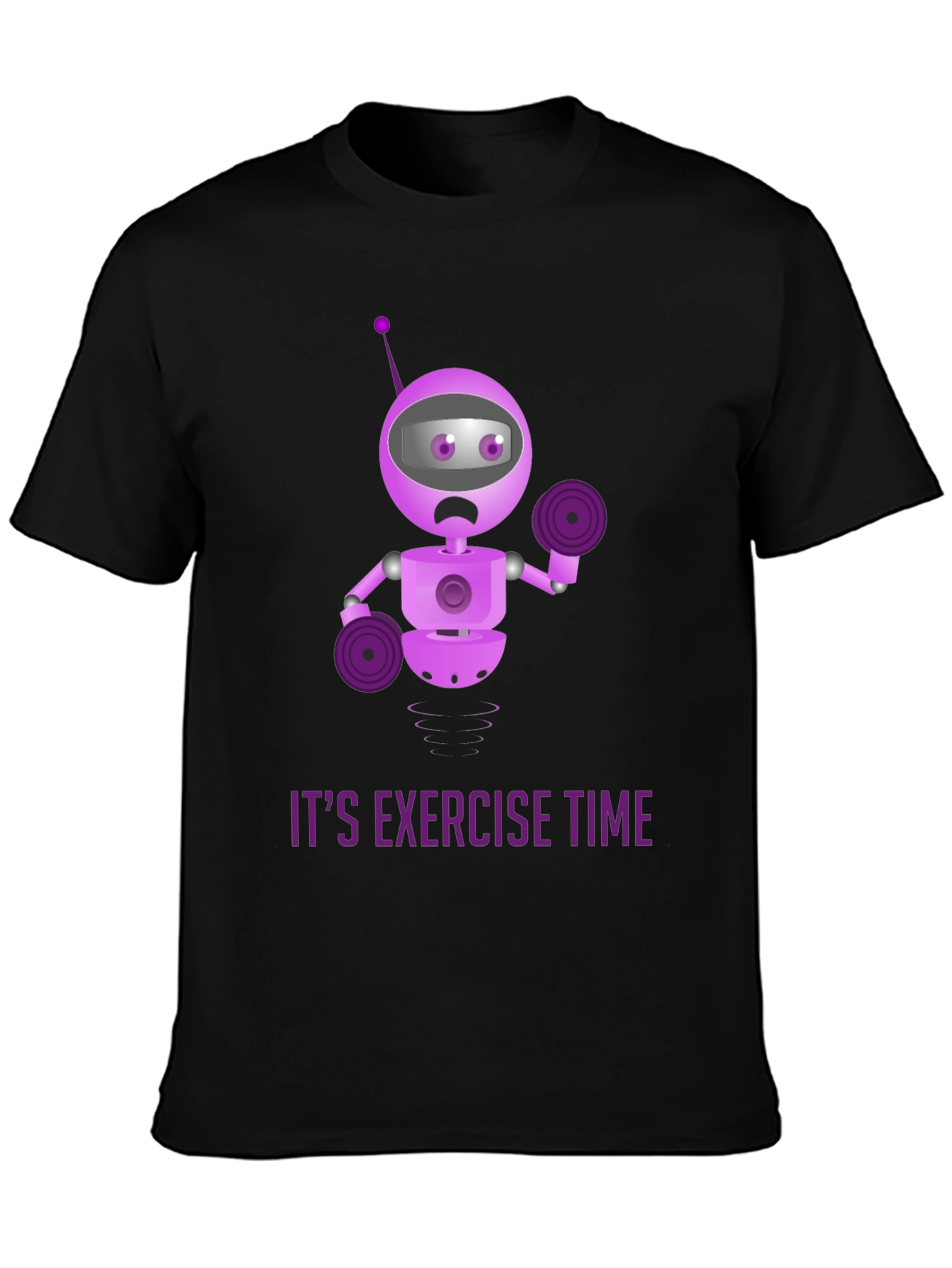 Robot Exercise Time T-Shirt