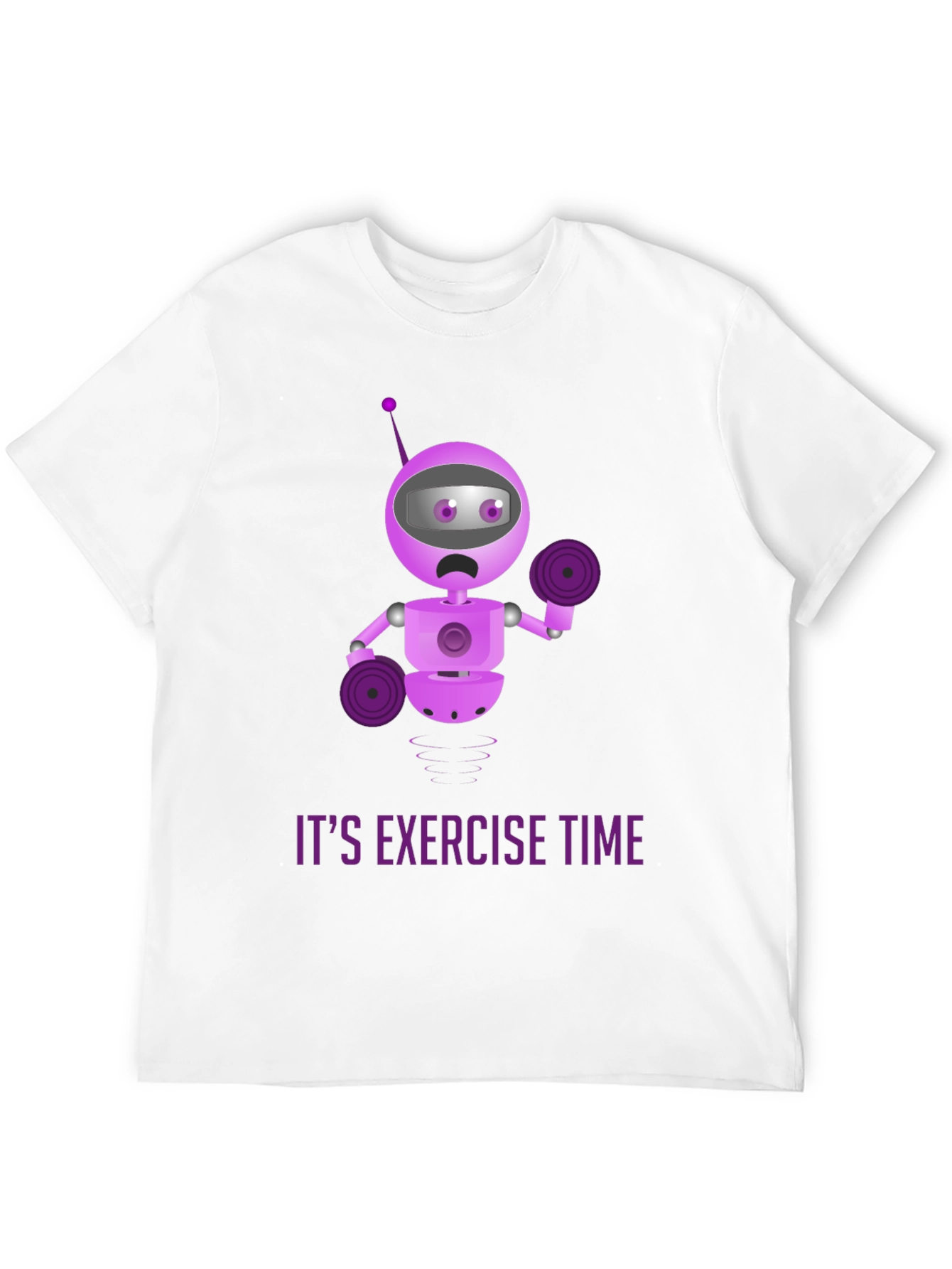 Robot Exercise Time T-Shirt