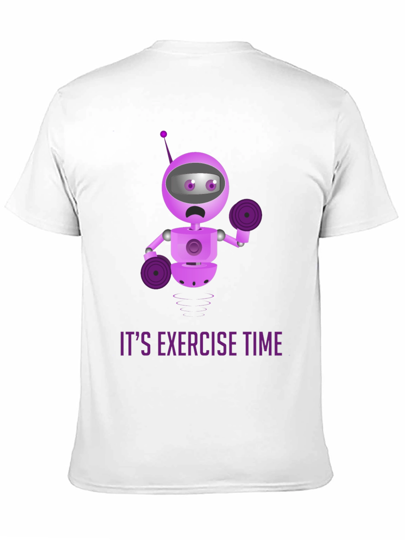 Robot Exercise Time T-Shirt