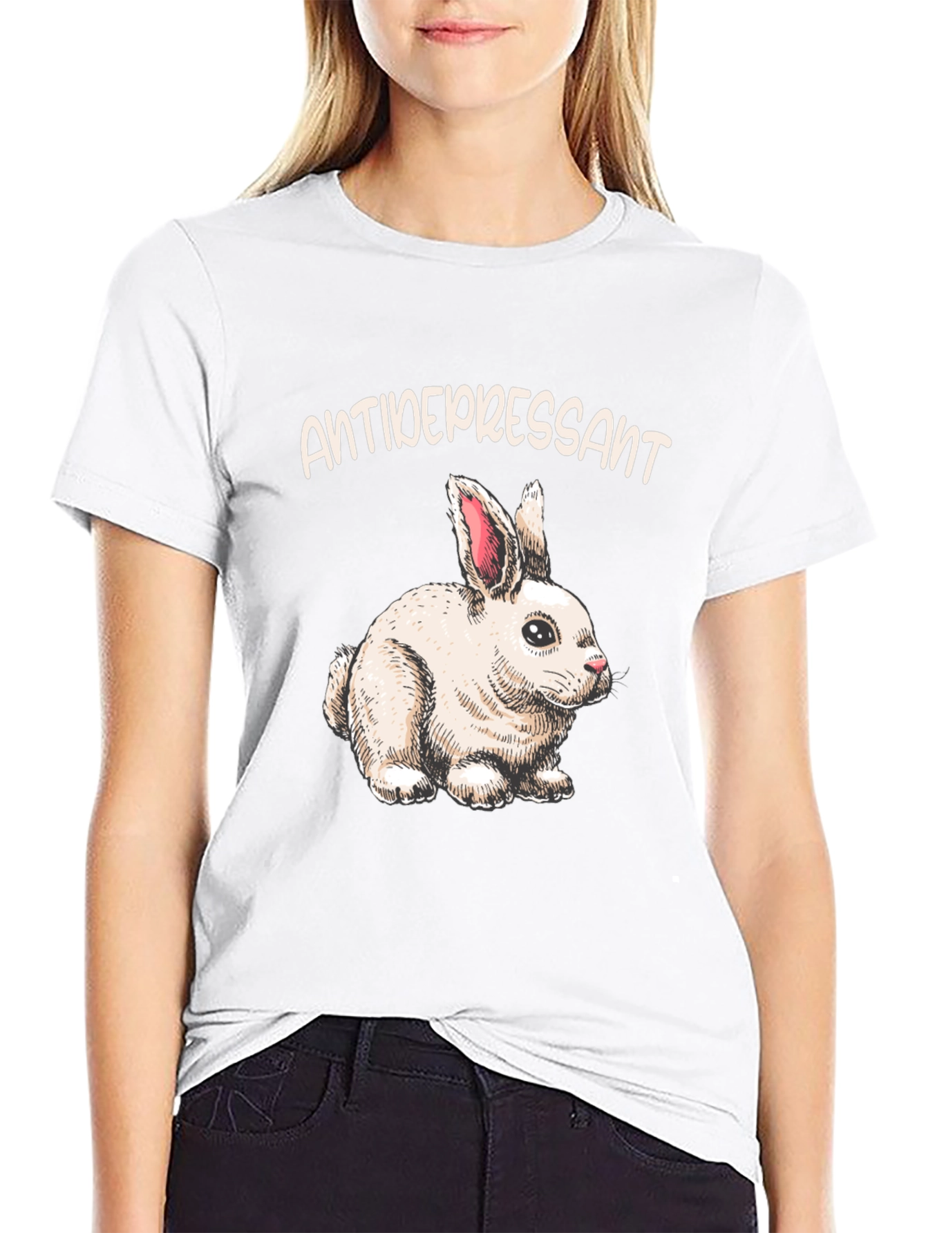 Antidepressant Bunny T-Shirt