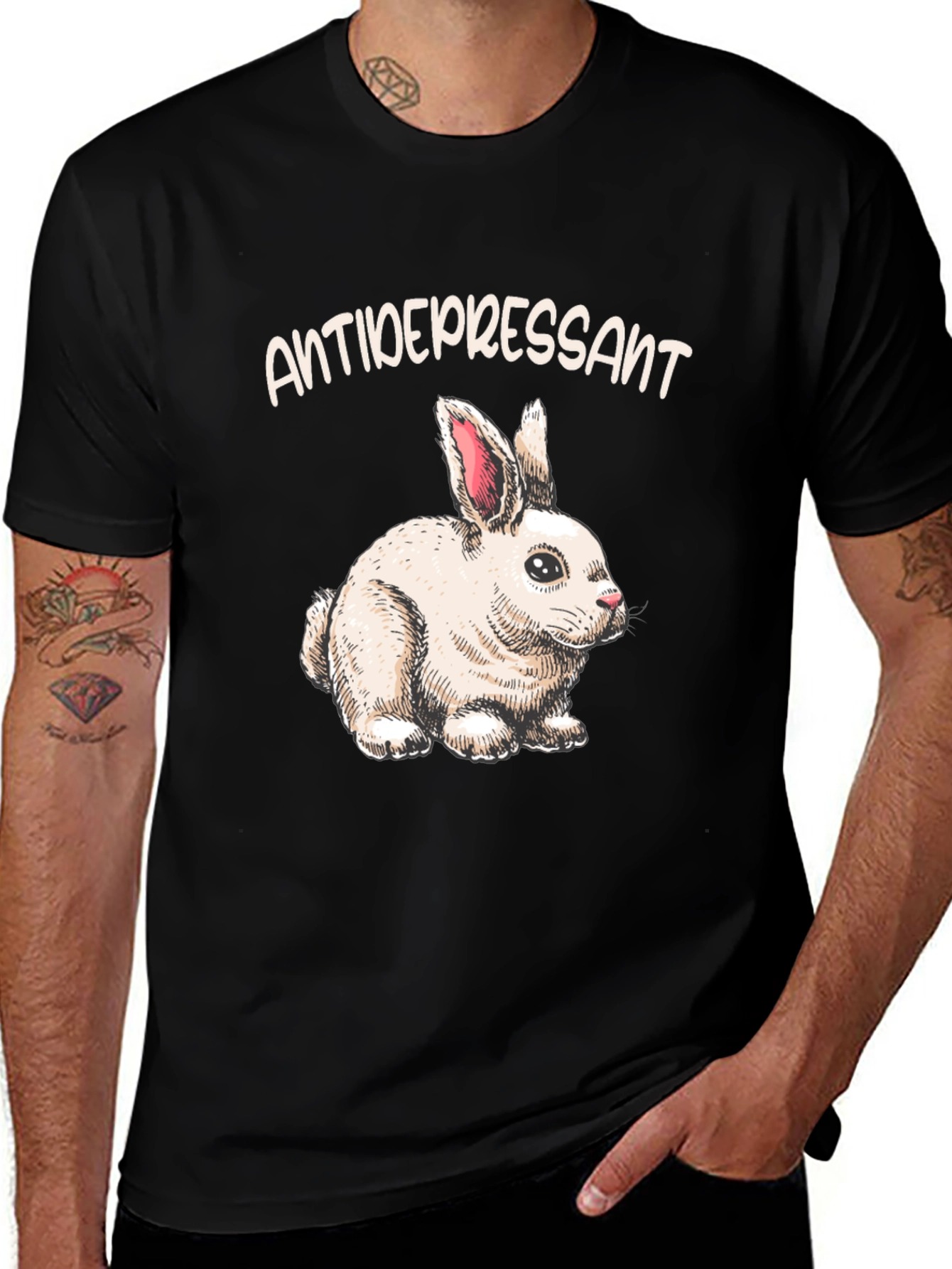 Antidepressant Bunny T-Shirt