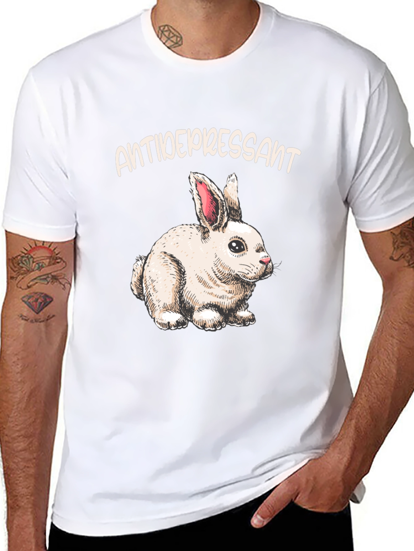 Antidepressant Bunny T-Shirt