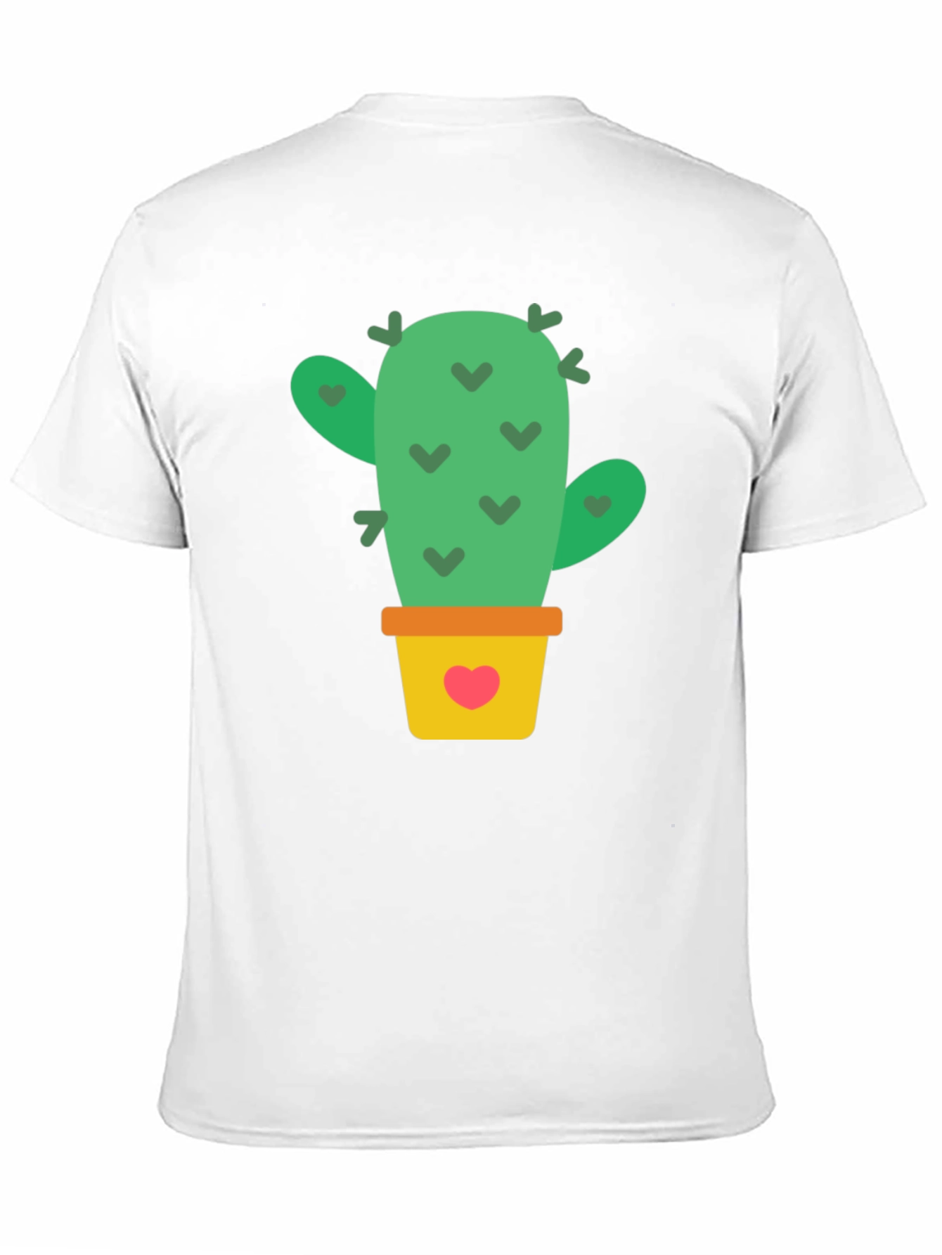 Cactus Love Graphic T-Shirt - Black Cotton Tee