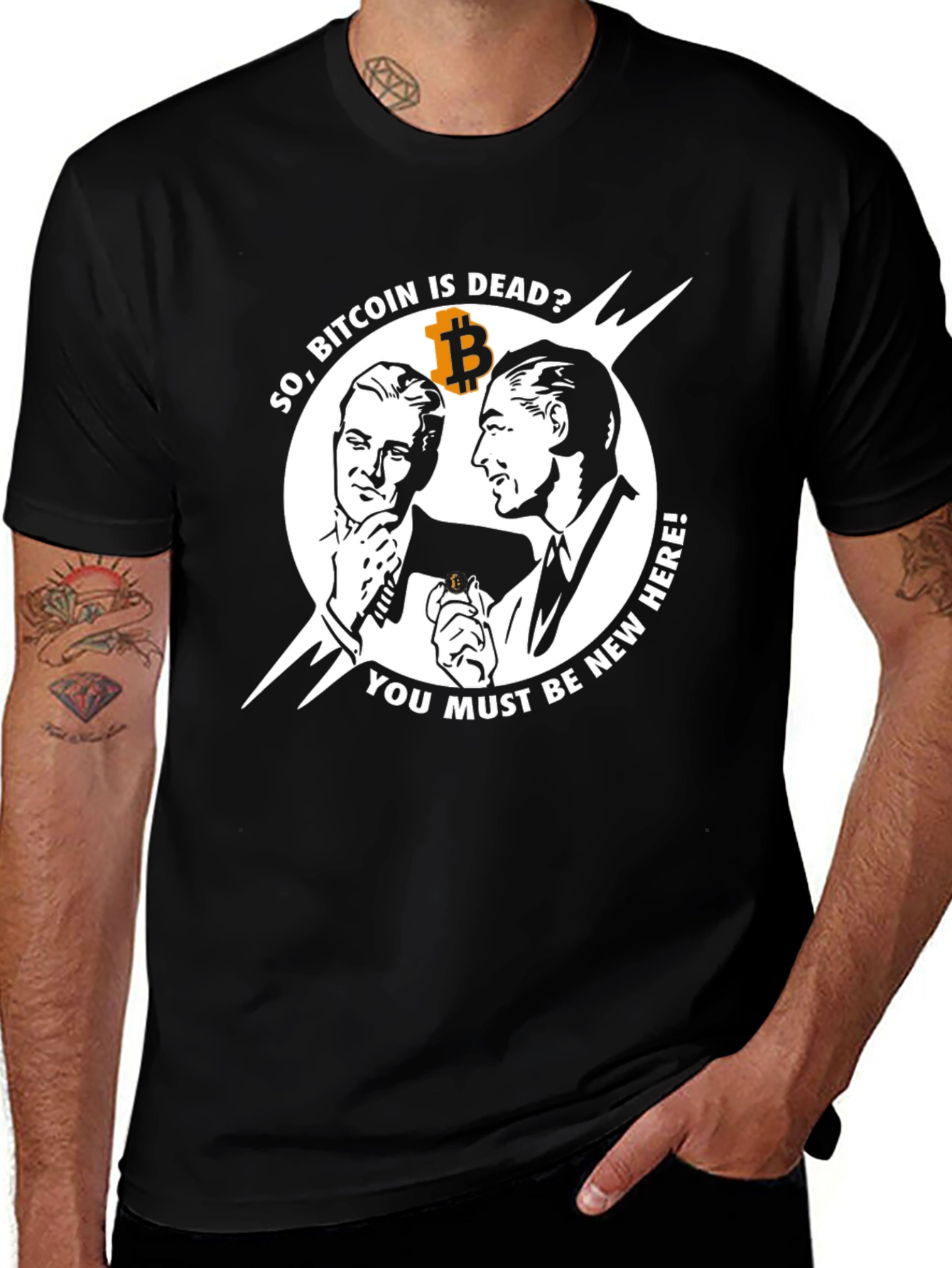 Bitcoin is Dead? Funny Crypto T-Shirt