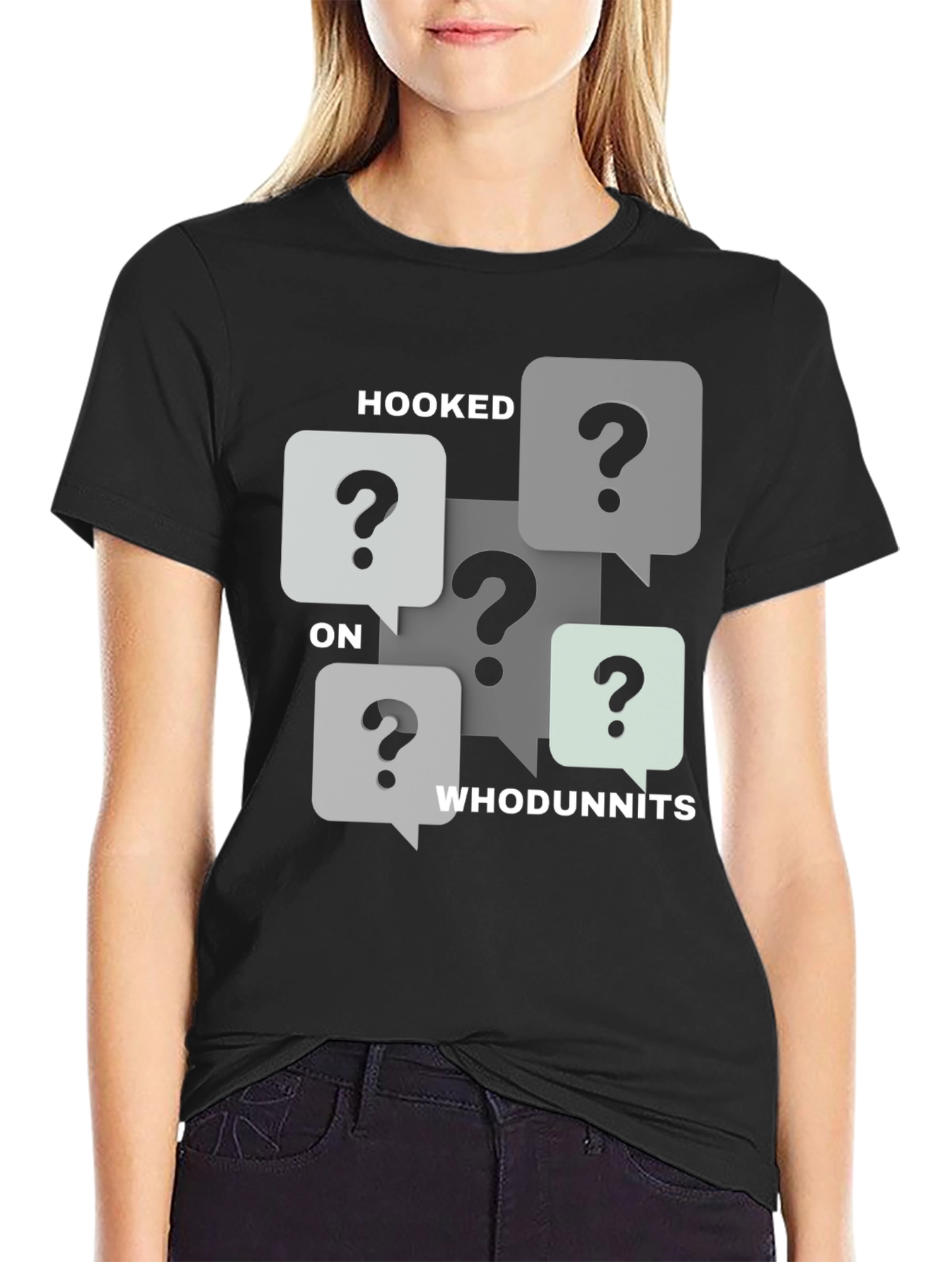 Hooked on Whodunnits T-Shirt