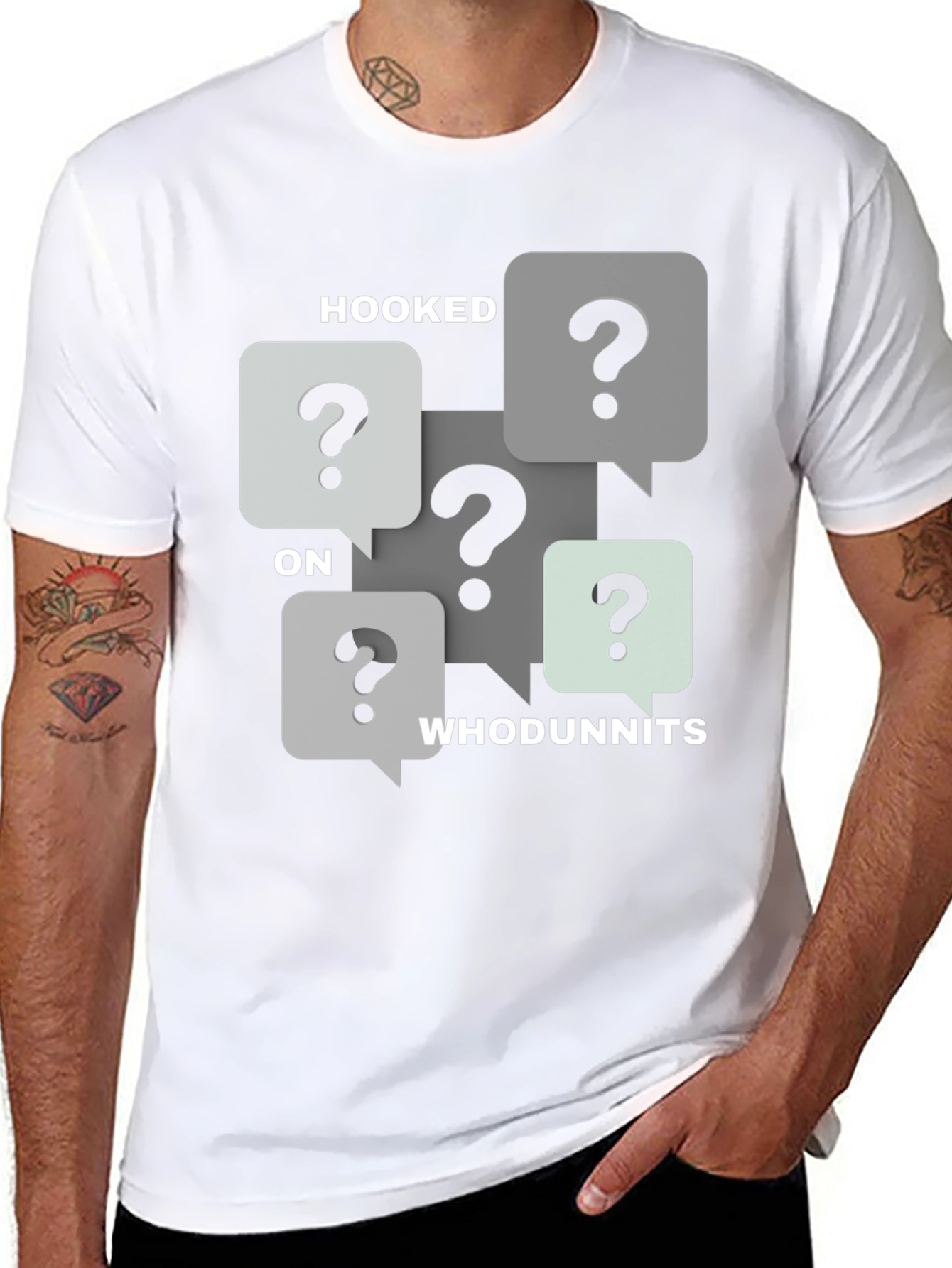Hooked on Whodunnits T-Shirt