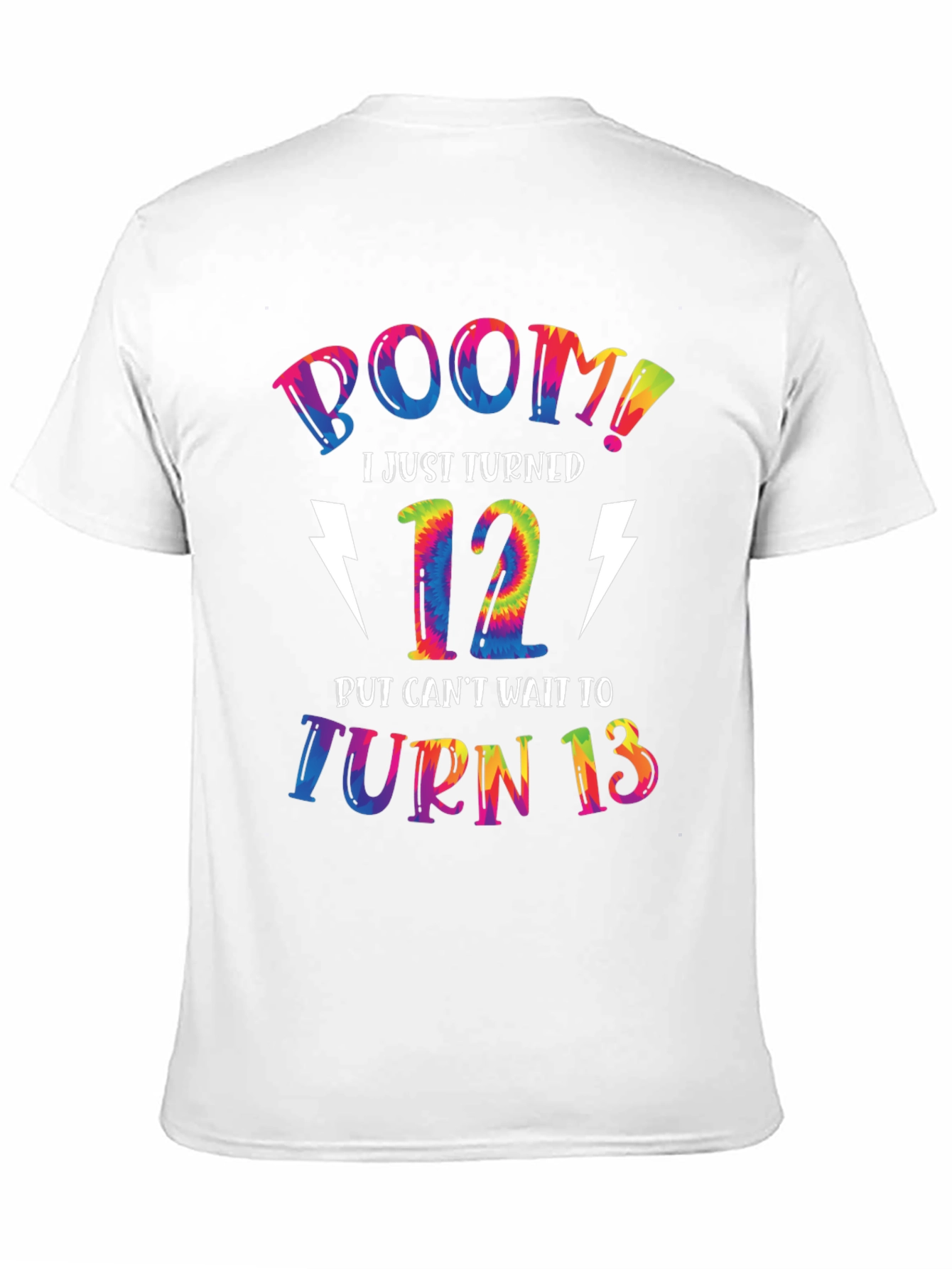 Boom I Turned 12 Birthday T-Shirt