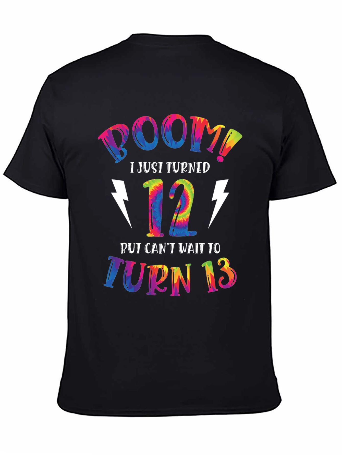 Boom I Turned 12 Birthday T-Shirt