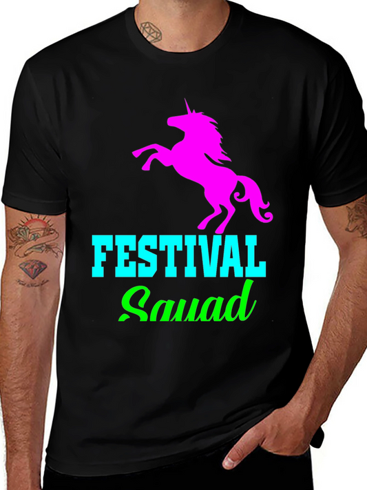 Festival Squad Unicorn Graphic Tee
