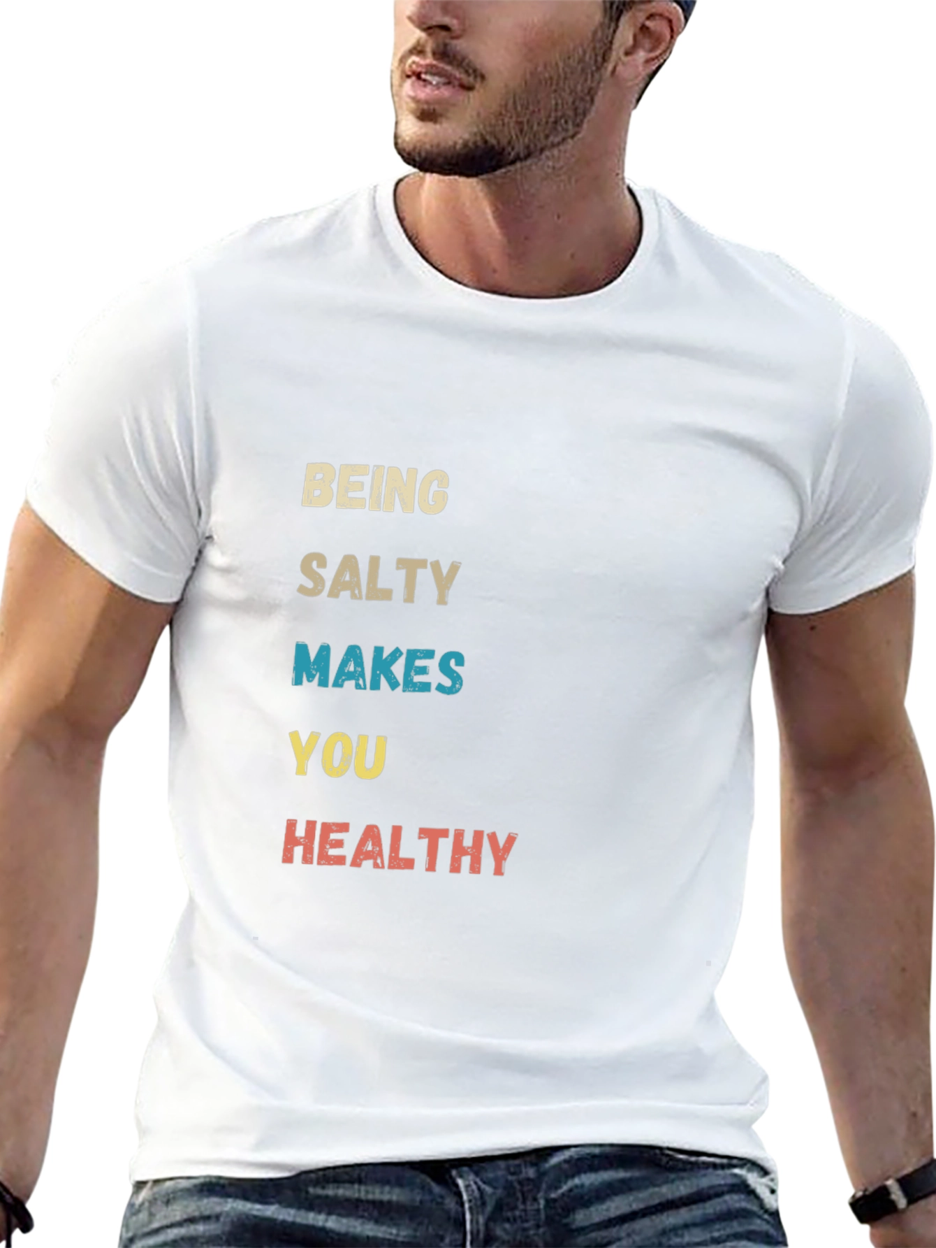 Salty Makes You Healthy Graphic Tee