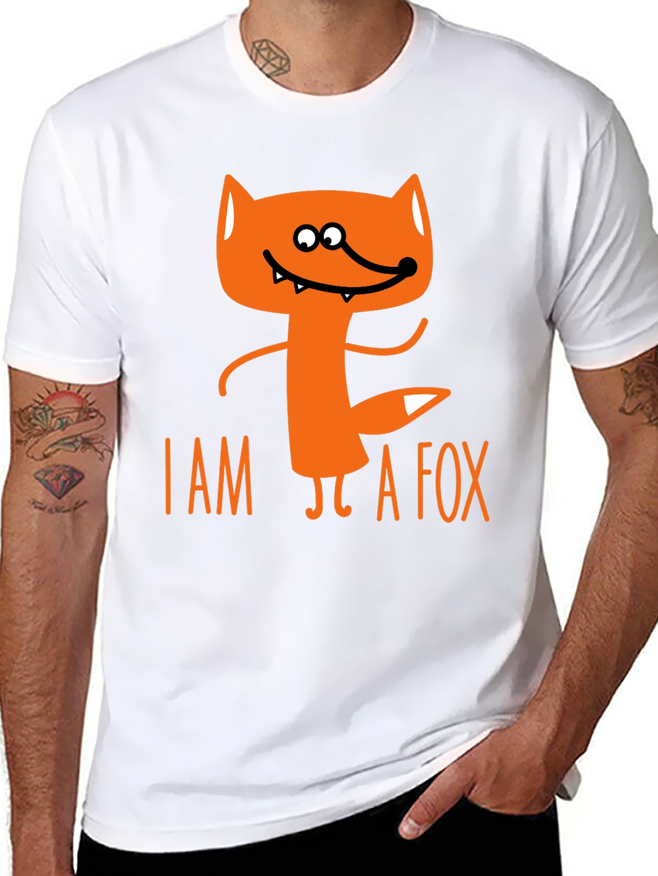 I am a Fox T-Shirt - Novelty Animal Tee
