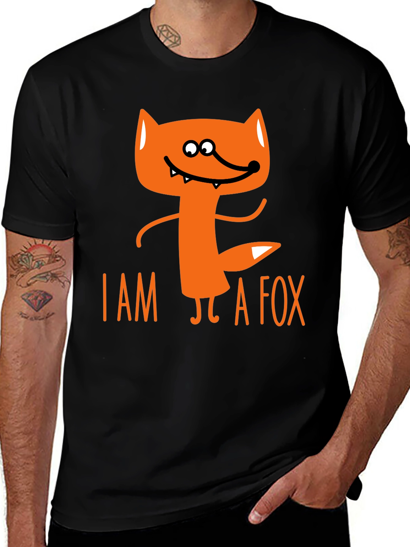 I am a Fox T-Shirt - Novelty Animal Tee