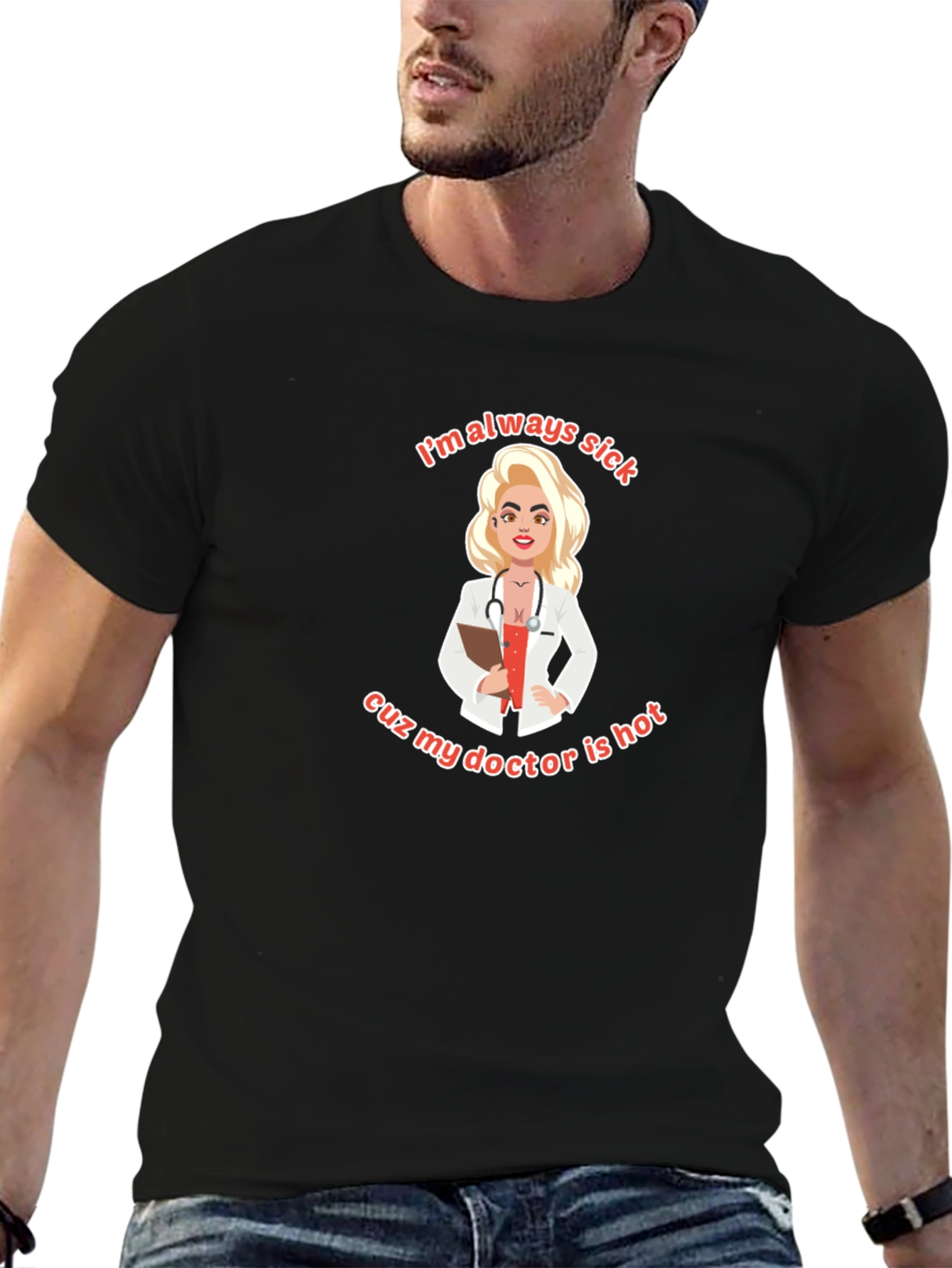 Always Sick Funny Graphic Tee