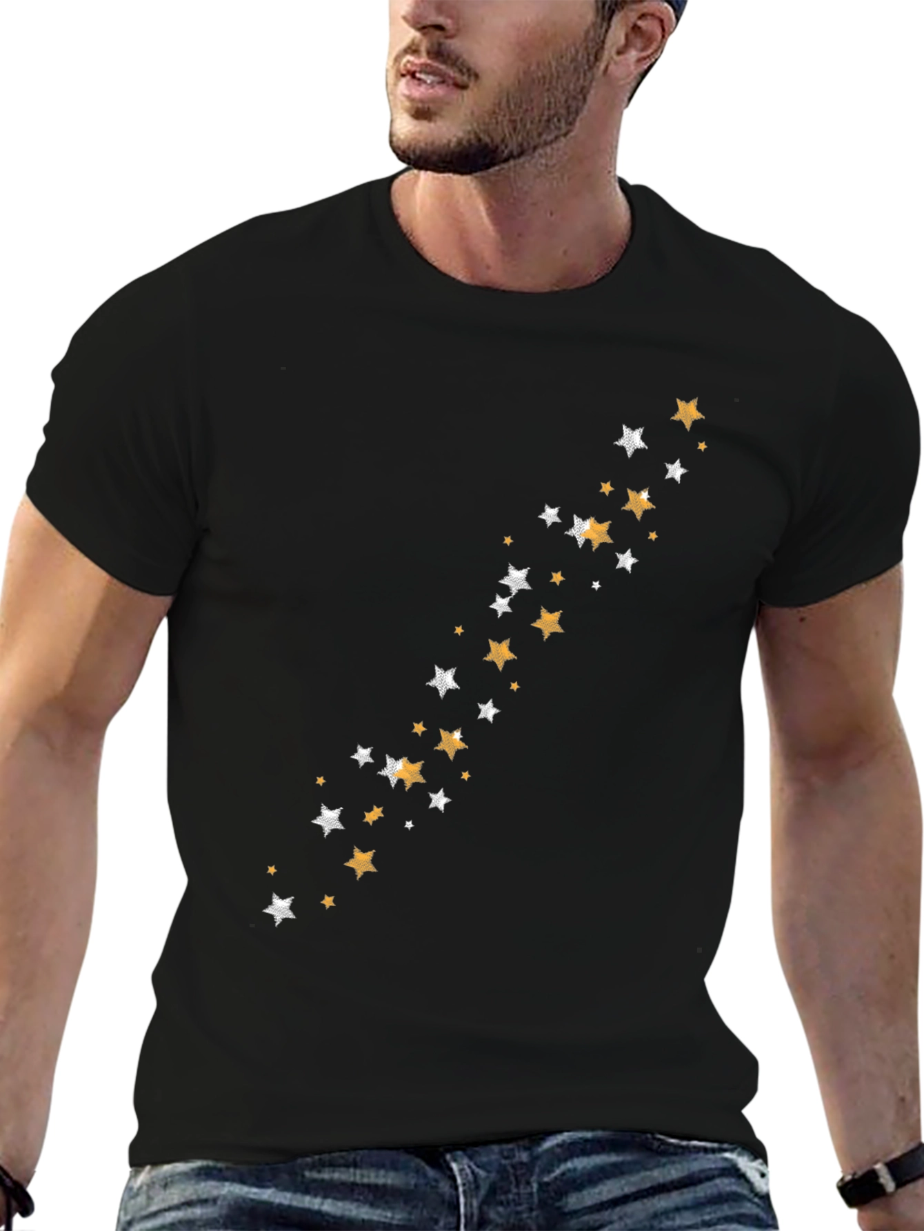 Starry Night Black T-Shirt