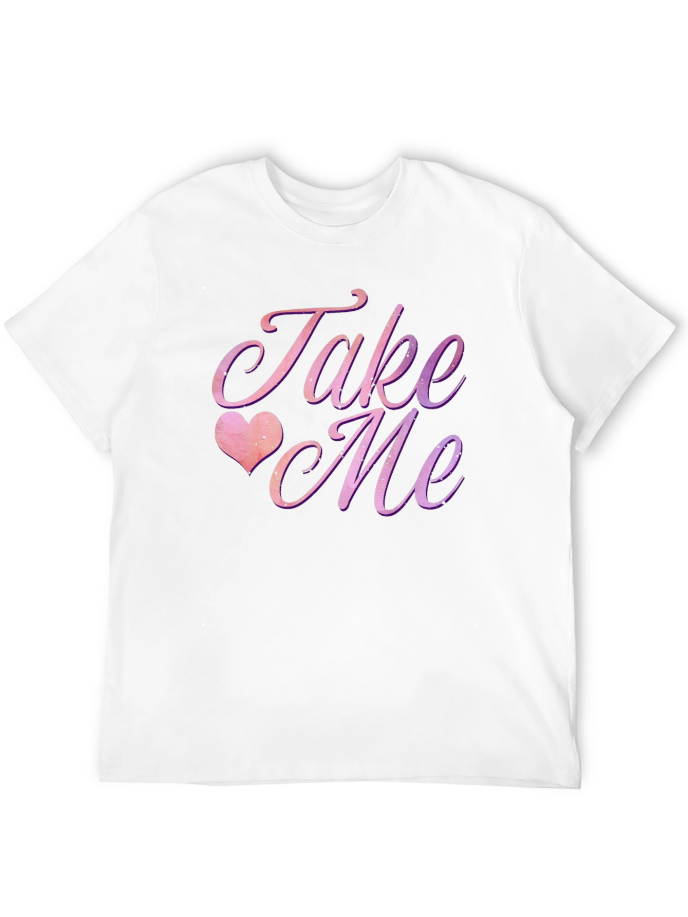 Take Me Graphic Tee - Romantic Black T-Shirt