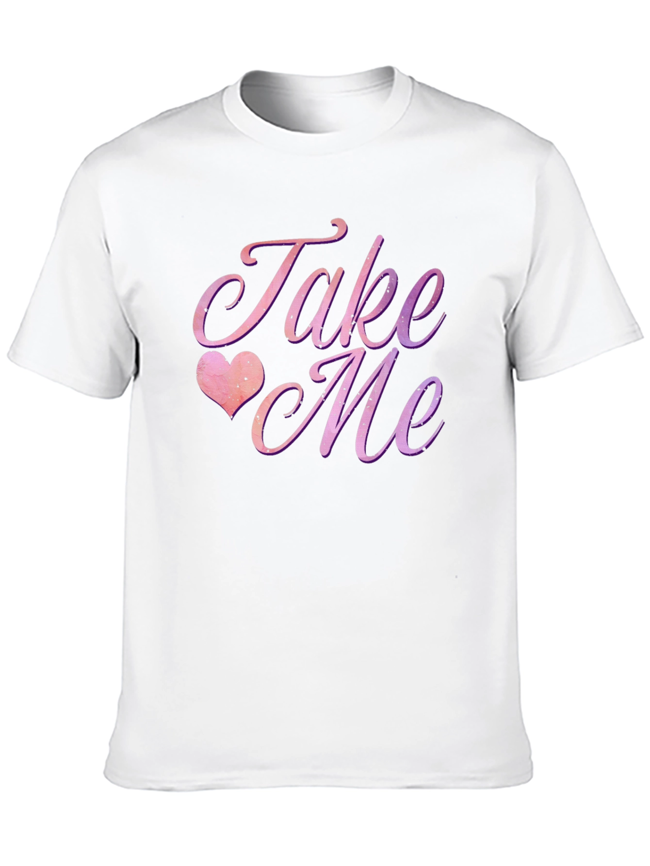 Take Me Graphic Tee - Romantic Black T-Shirt