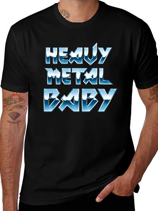 Heavy Metal Baby Black T-Shirt