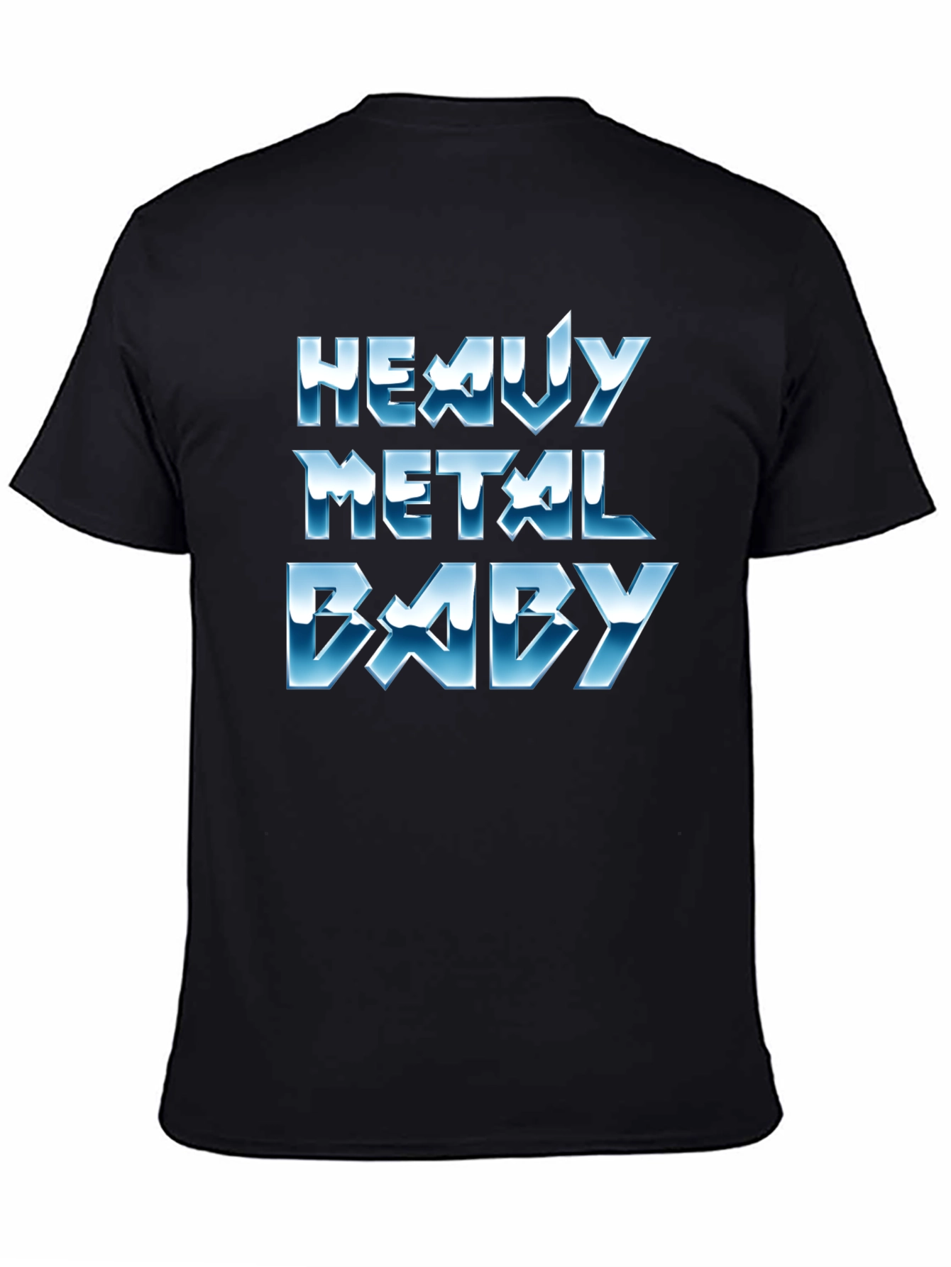 Heavy Metal Baby Black T-Shirt