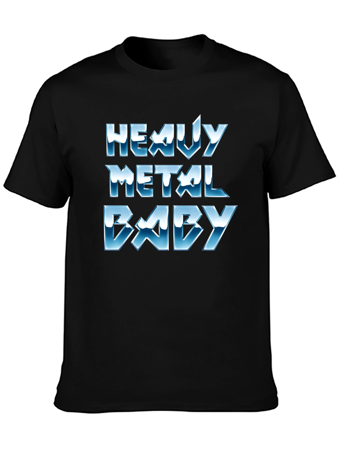 Heavy Metal Baby Black T-Shirt