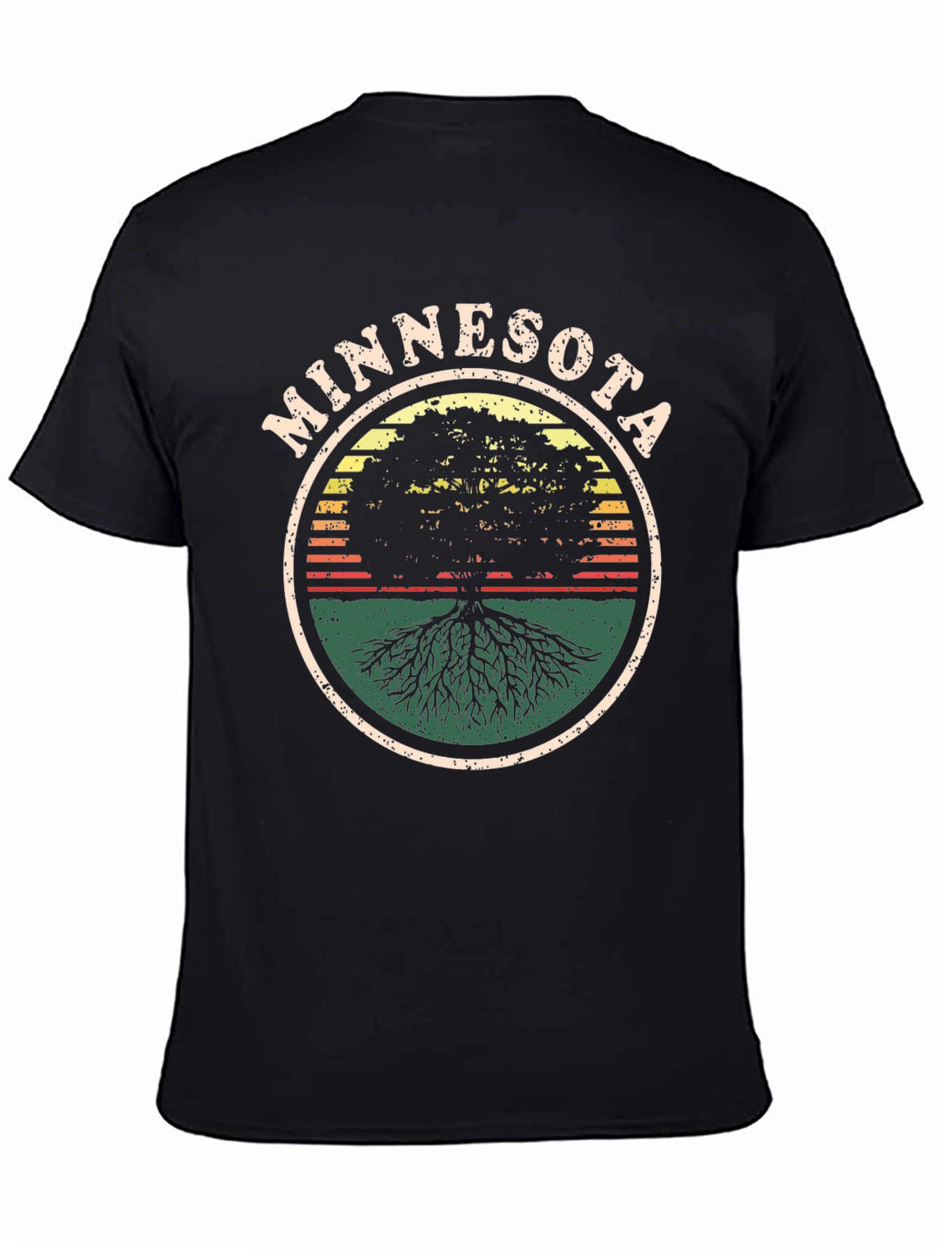 Minnesota Roots T-Shirt - Black Tee