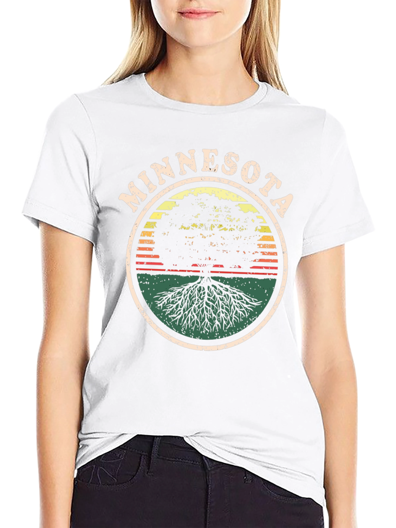 Minnesota Roots T-Shirt - Black Tee