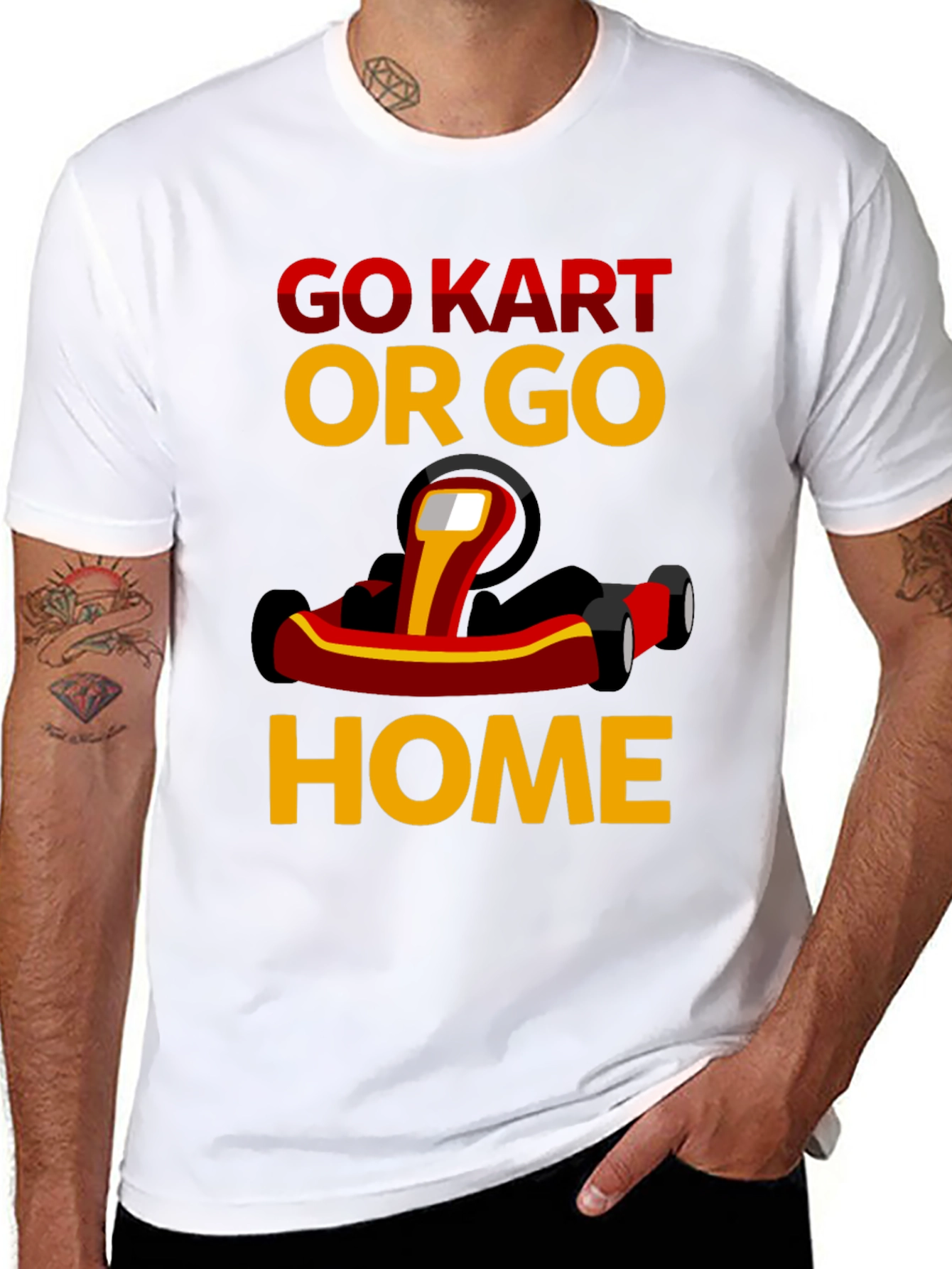 Go Kart or Go Home Graphic Tee