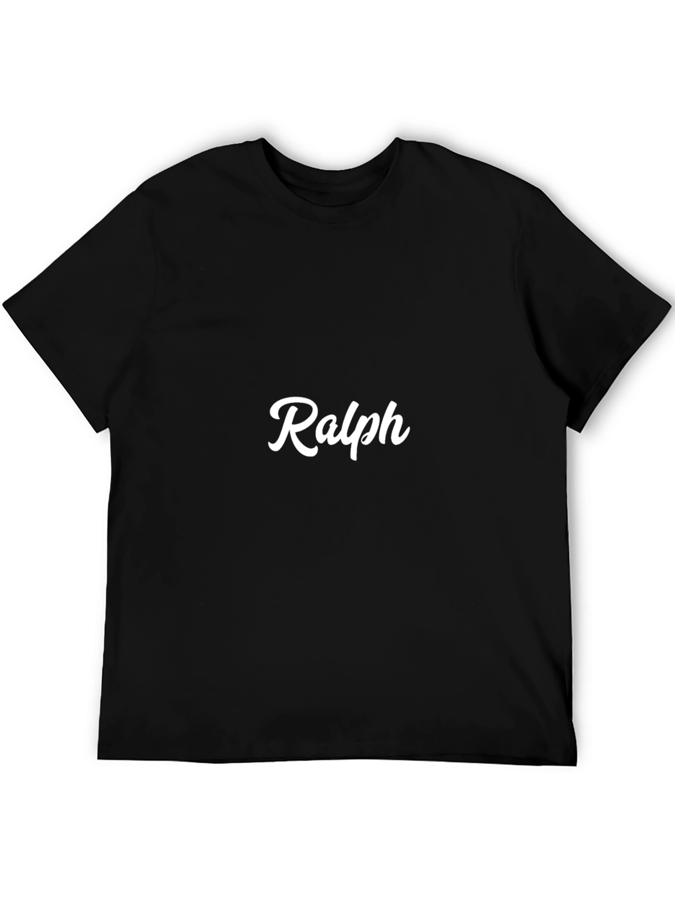 Ralph Tee - Classic Black Cotton Blend