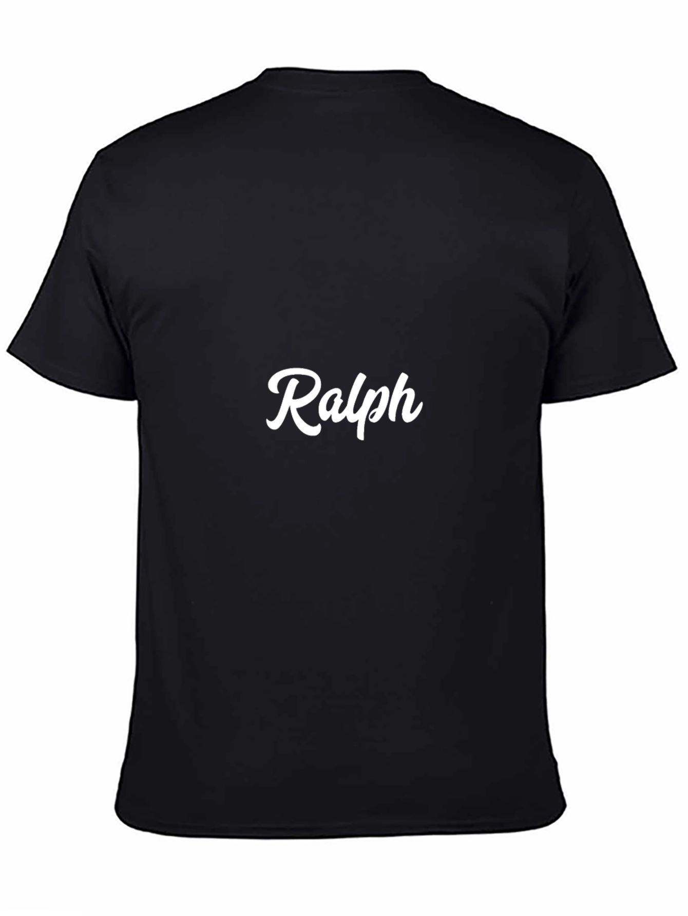 Ralph Tee - Classic Black Cotton Blend