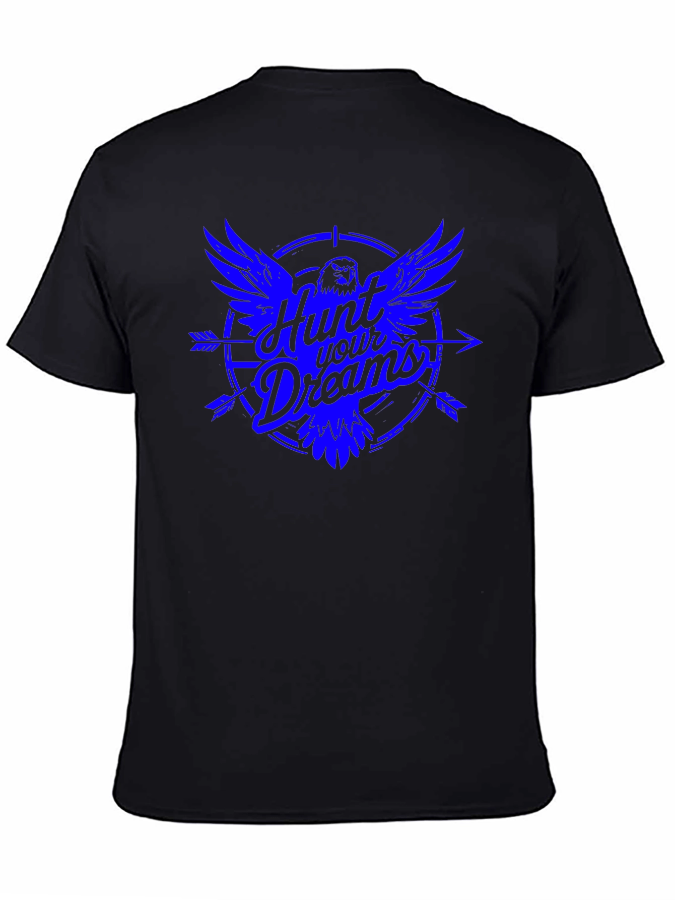 Hunt Your Dreams Graphic Tee - Mens Black T-Shirt