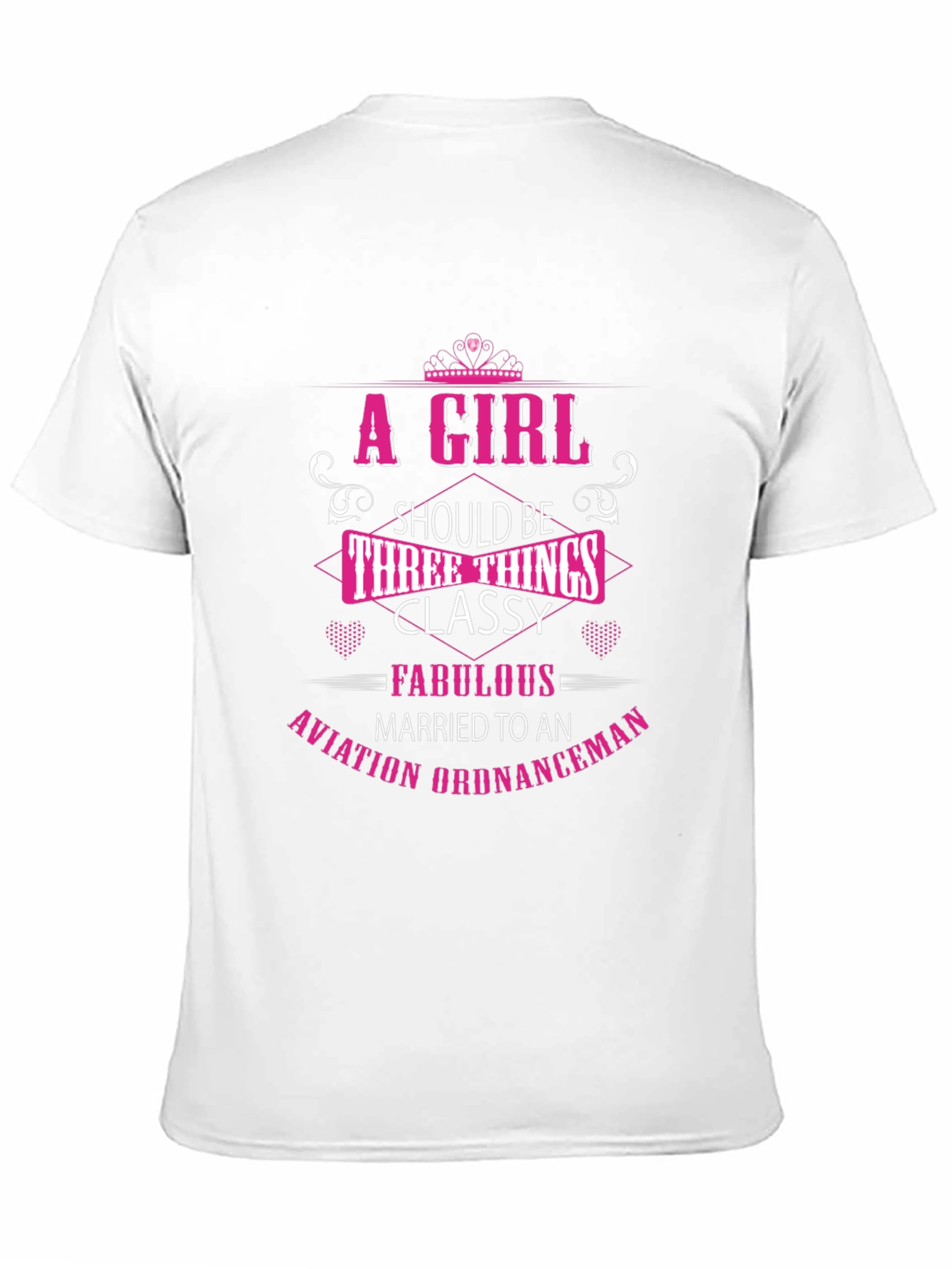 Classy Aviation Ordnanceman Wife T-Shirt