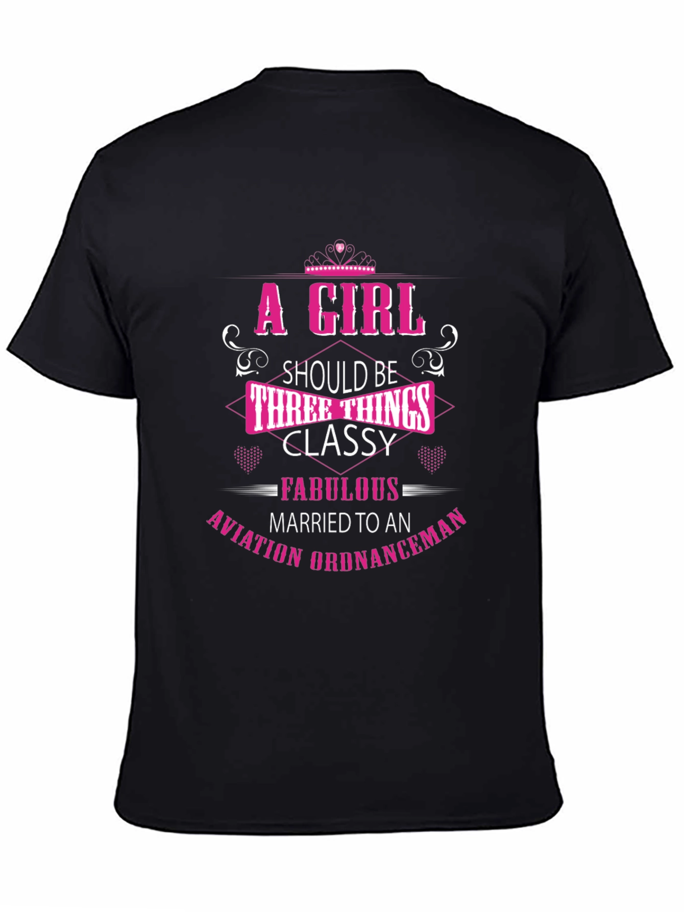 Classy Aviation Ordnanceman Wife T-Shirt