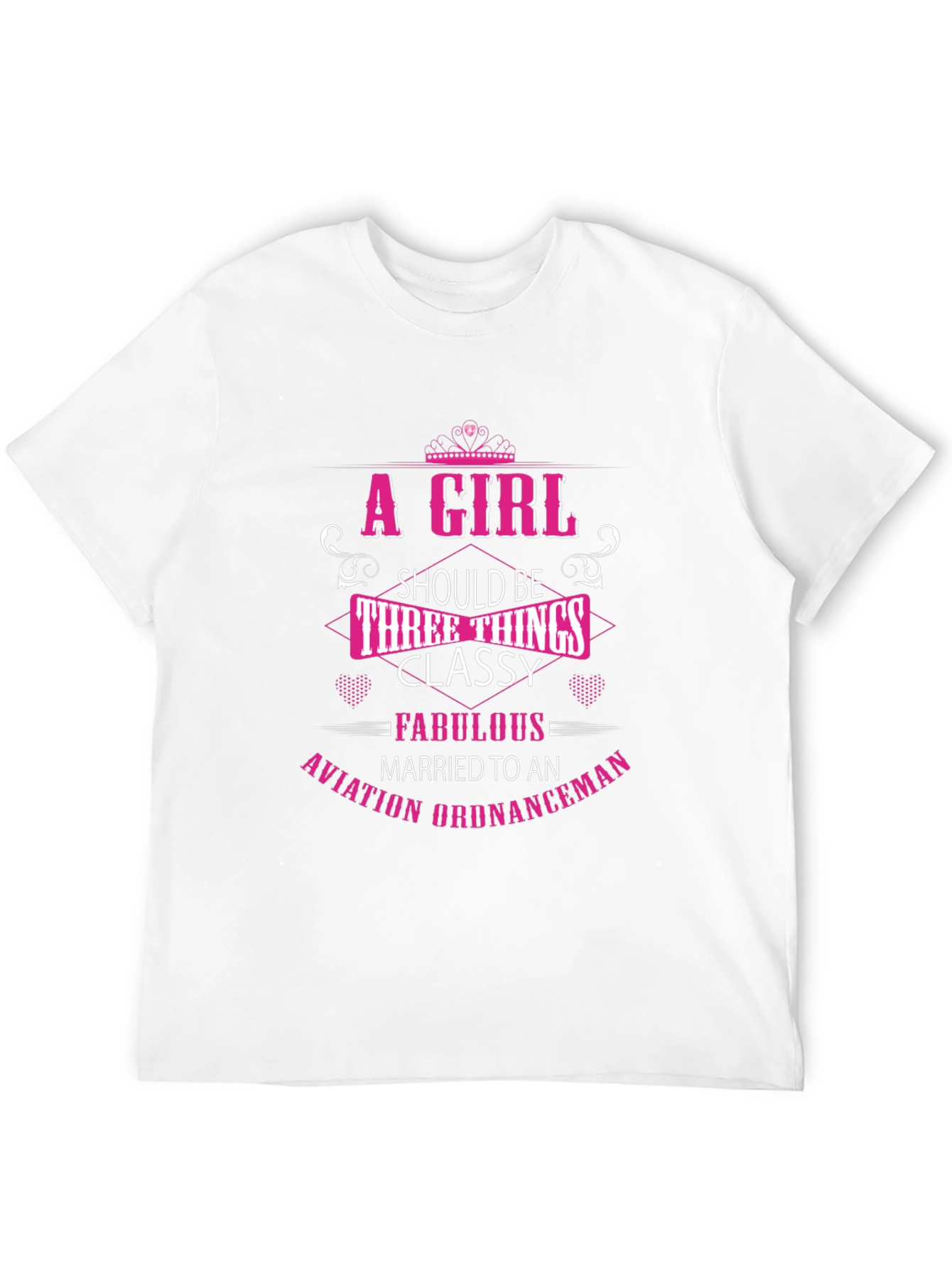Classy Aviation Ordnanceman Wife T-Shirt