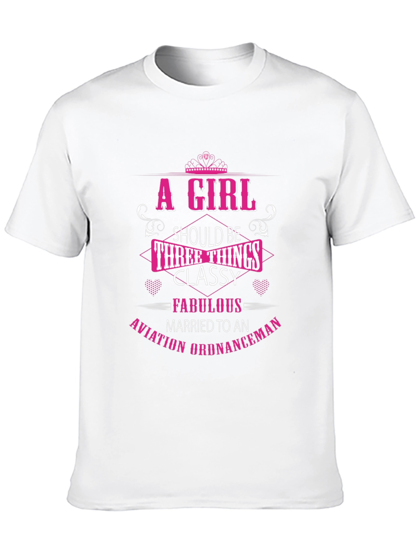 Classy Aviation Ordnanceman Wife T-Shirt