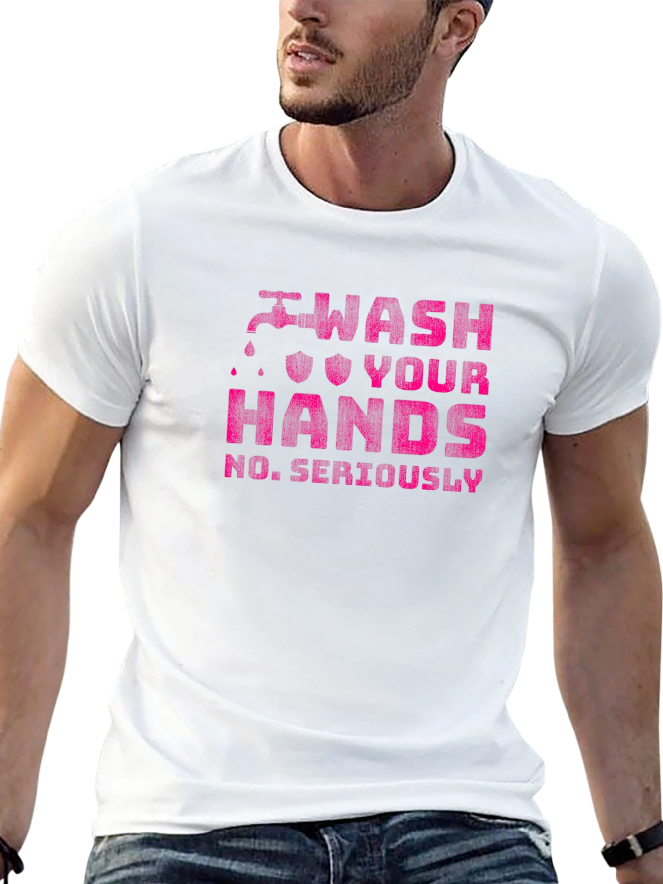 Wash Your Hands Graphic T-Shirt