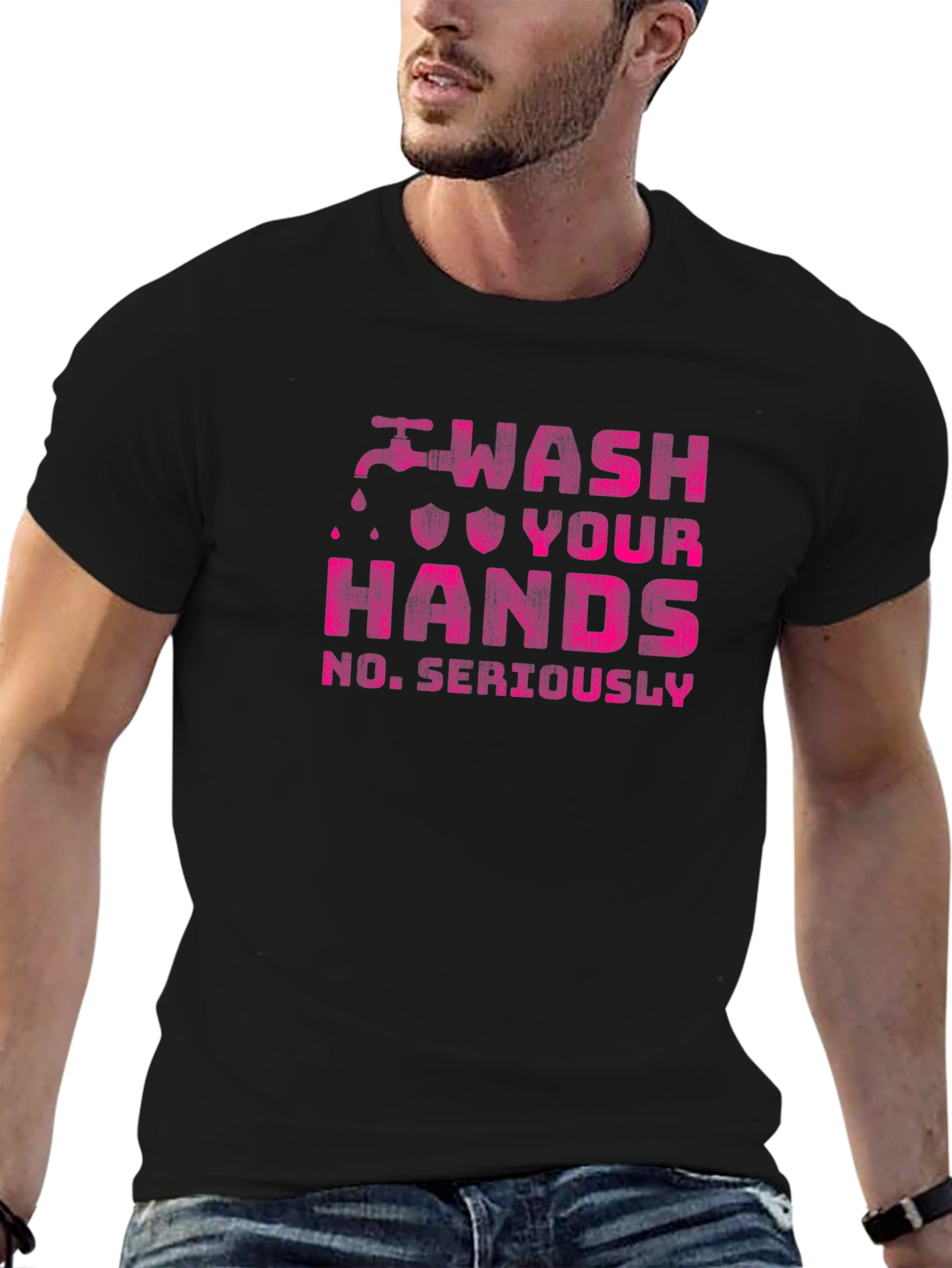 Wash Your Hands Graphic T-Shirt