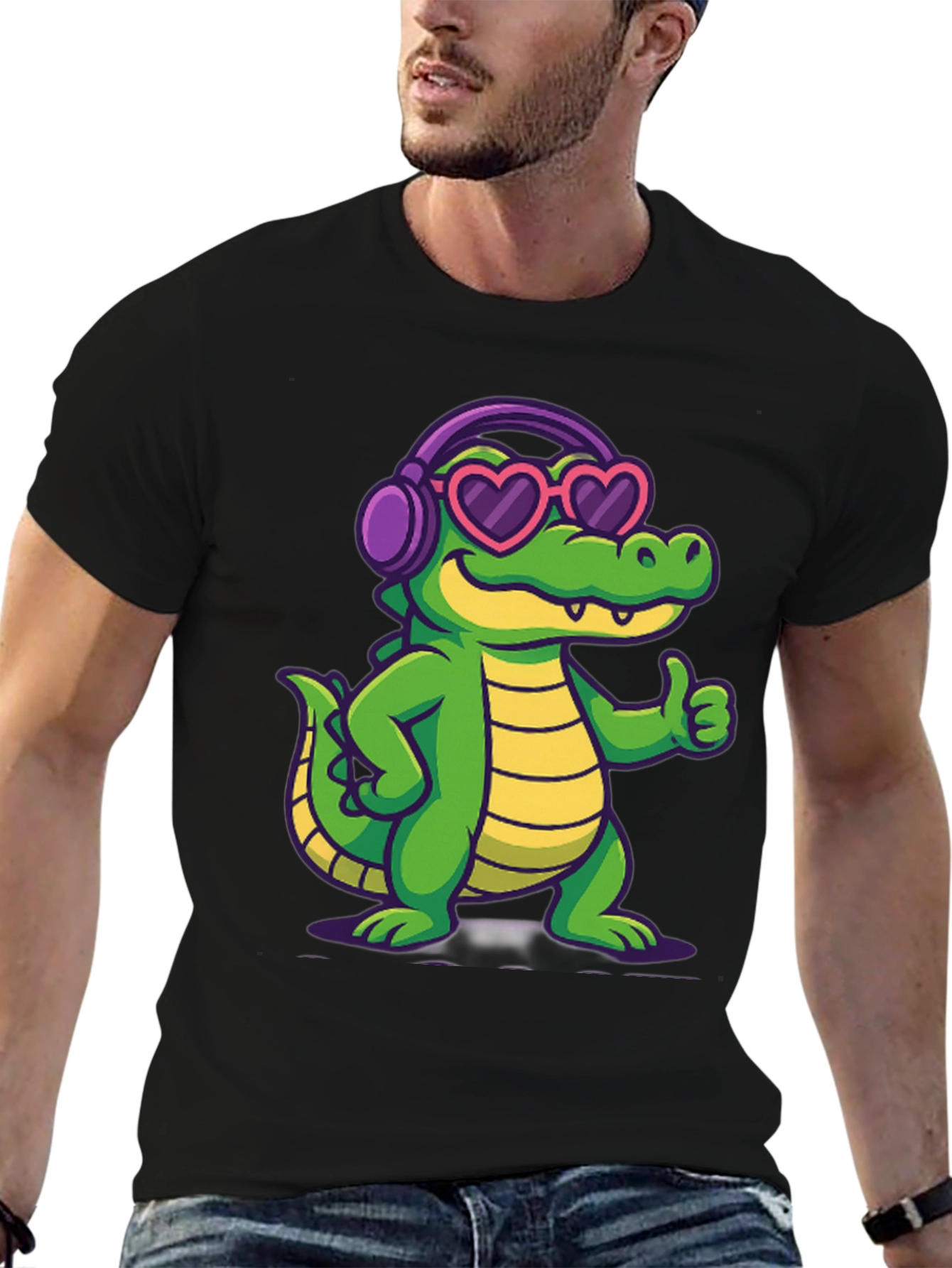 Cool Gator Graphic T-Shirt
