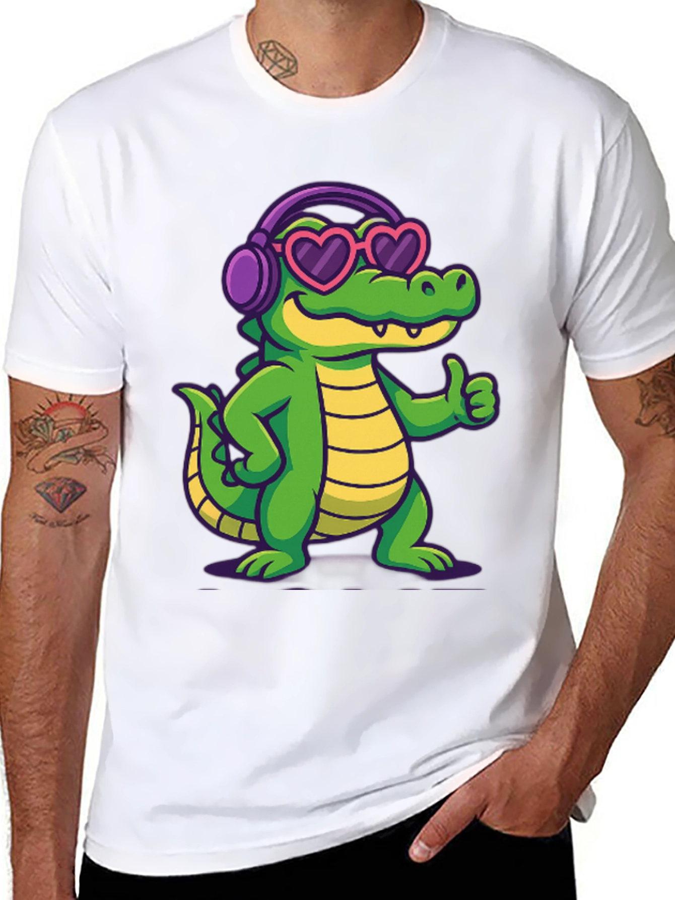Cool Gator Graphic T-Shirt