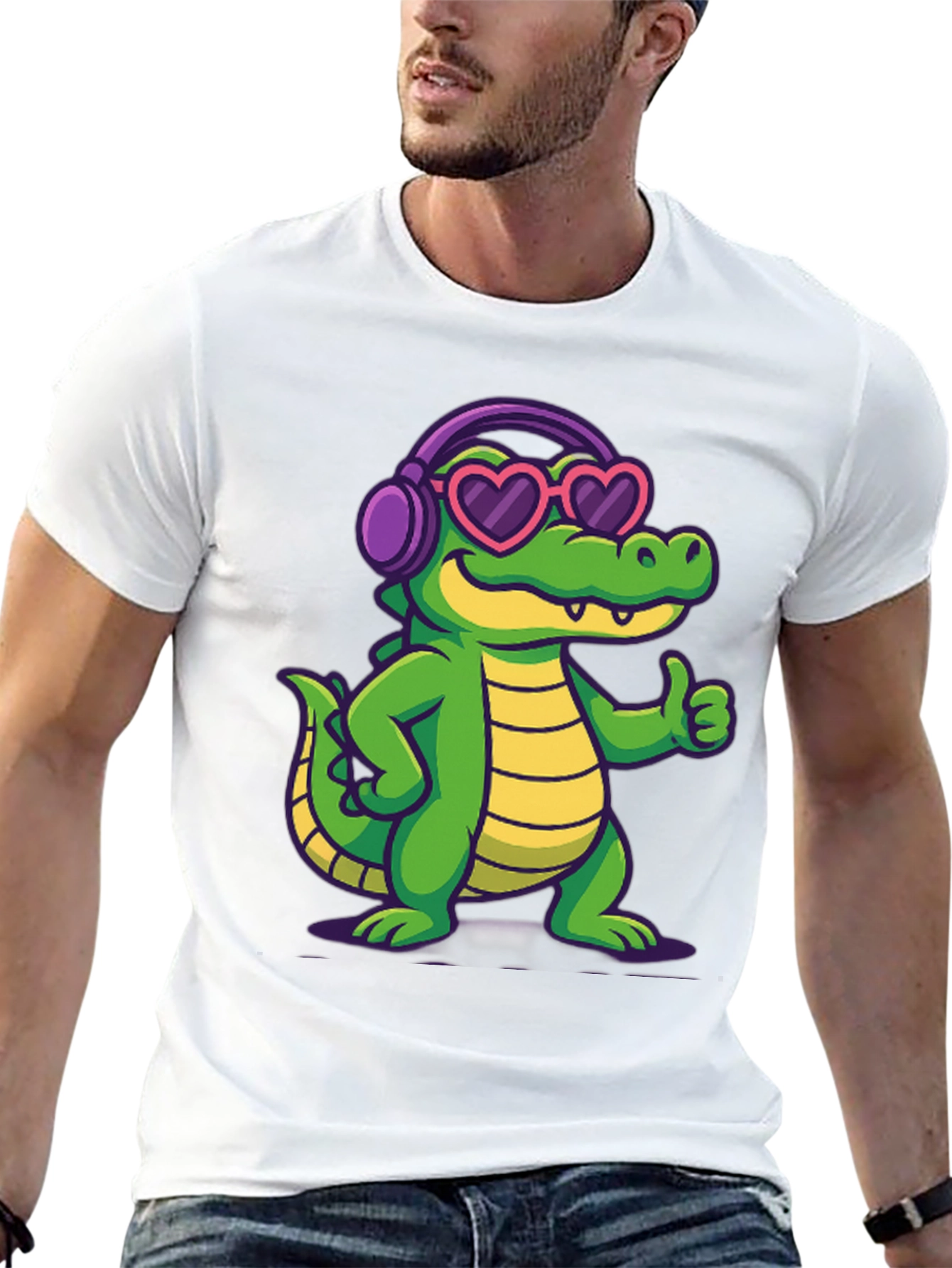 Cool Gator Graphic T-Shirt