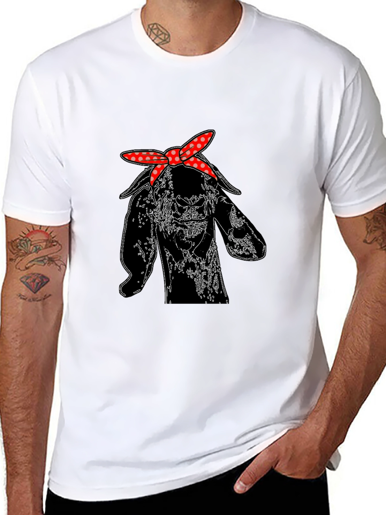 Goat Bandana Graphic Tee