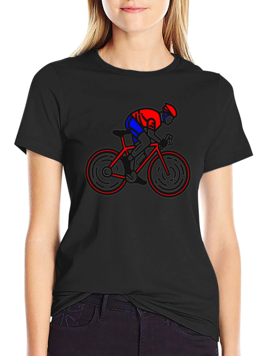 Cycling T-Shirt - Modern Graphic Design