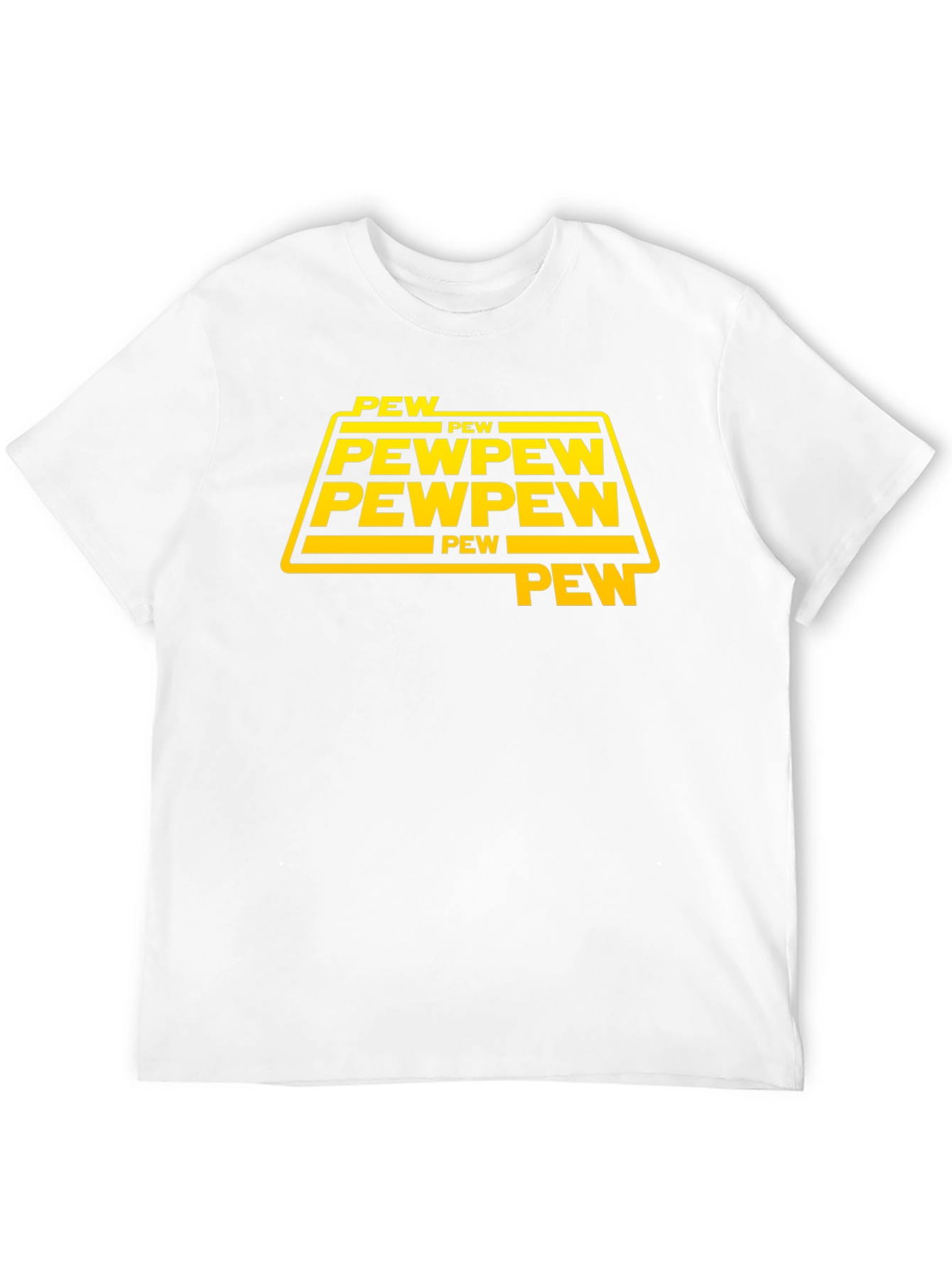 Pew Pew Star Wars Inspired Black T-Shirt