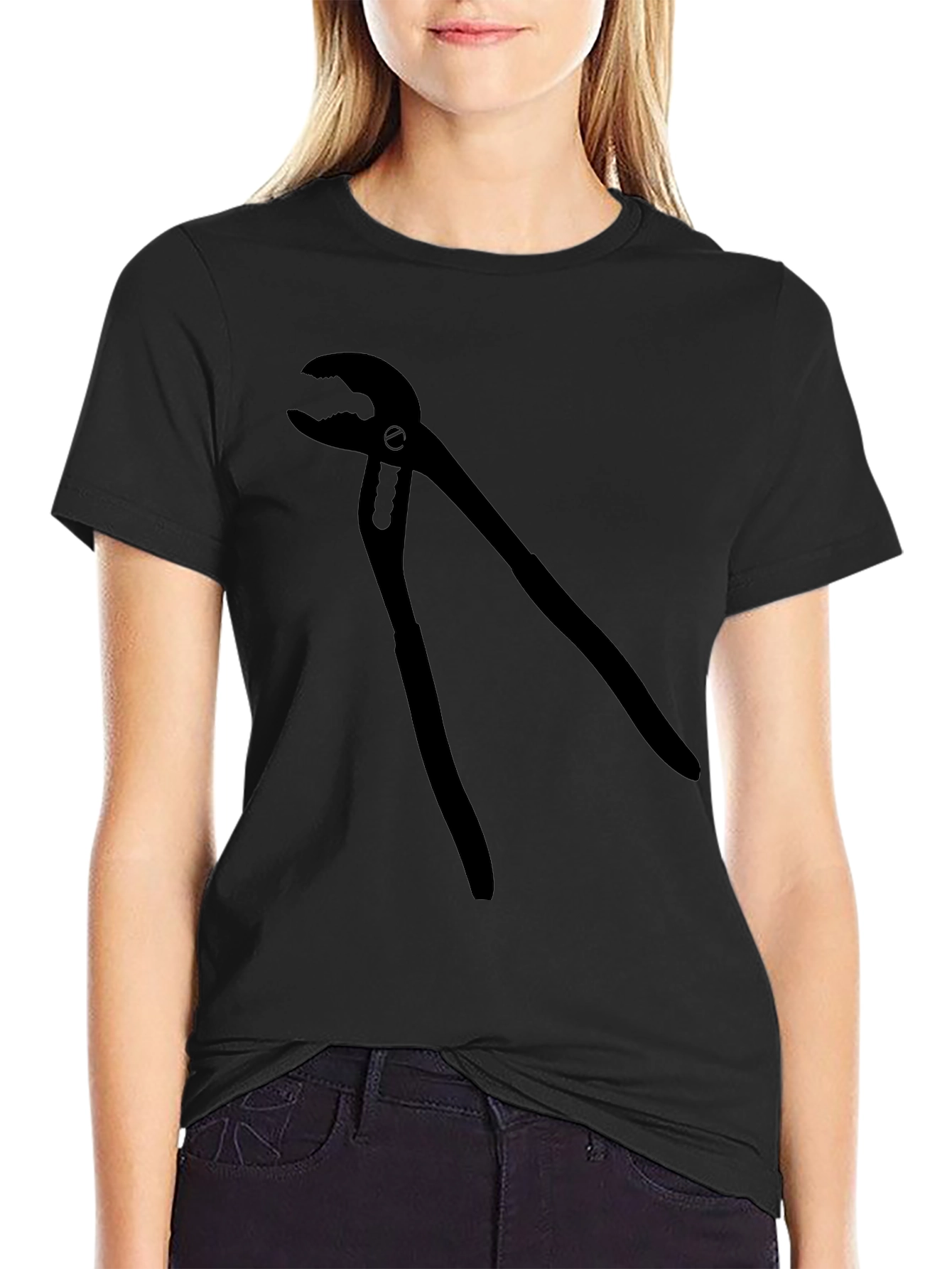 Black Pliers Graphic T-Shirt