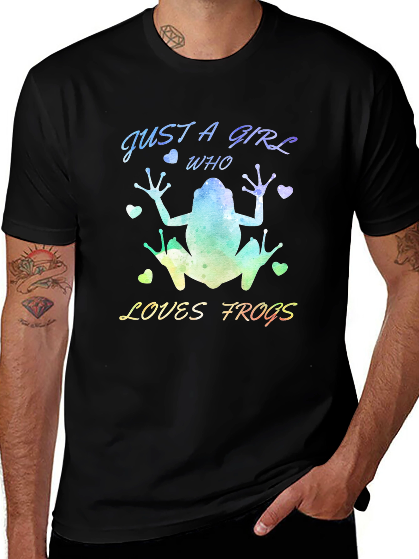 Just A Girl Who Loves Frogs T-Shirt