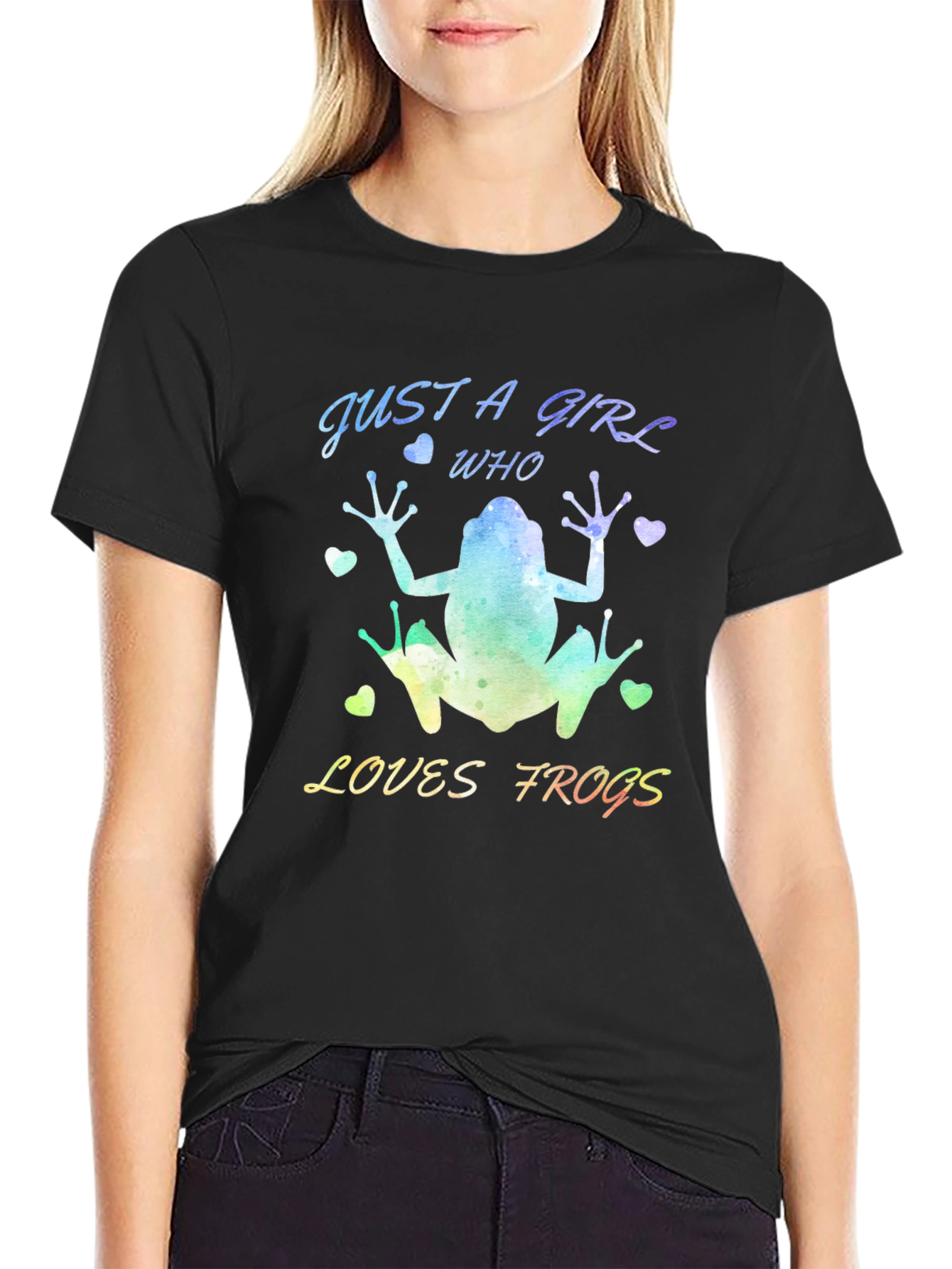 Just A Girl Who Loves Frogs T-Shirt
