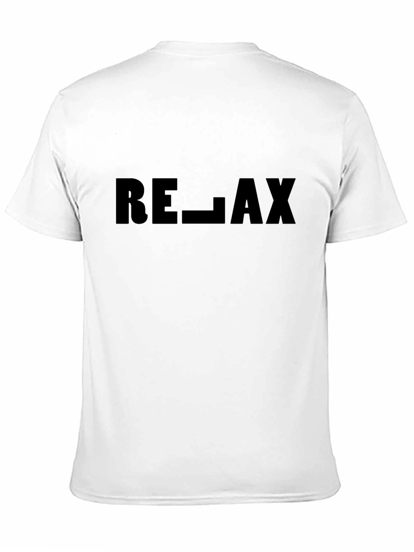 Relax Graphic Tee - Black Comfort Fit