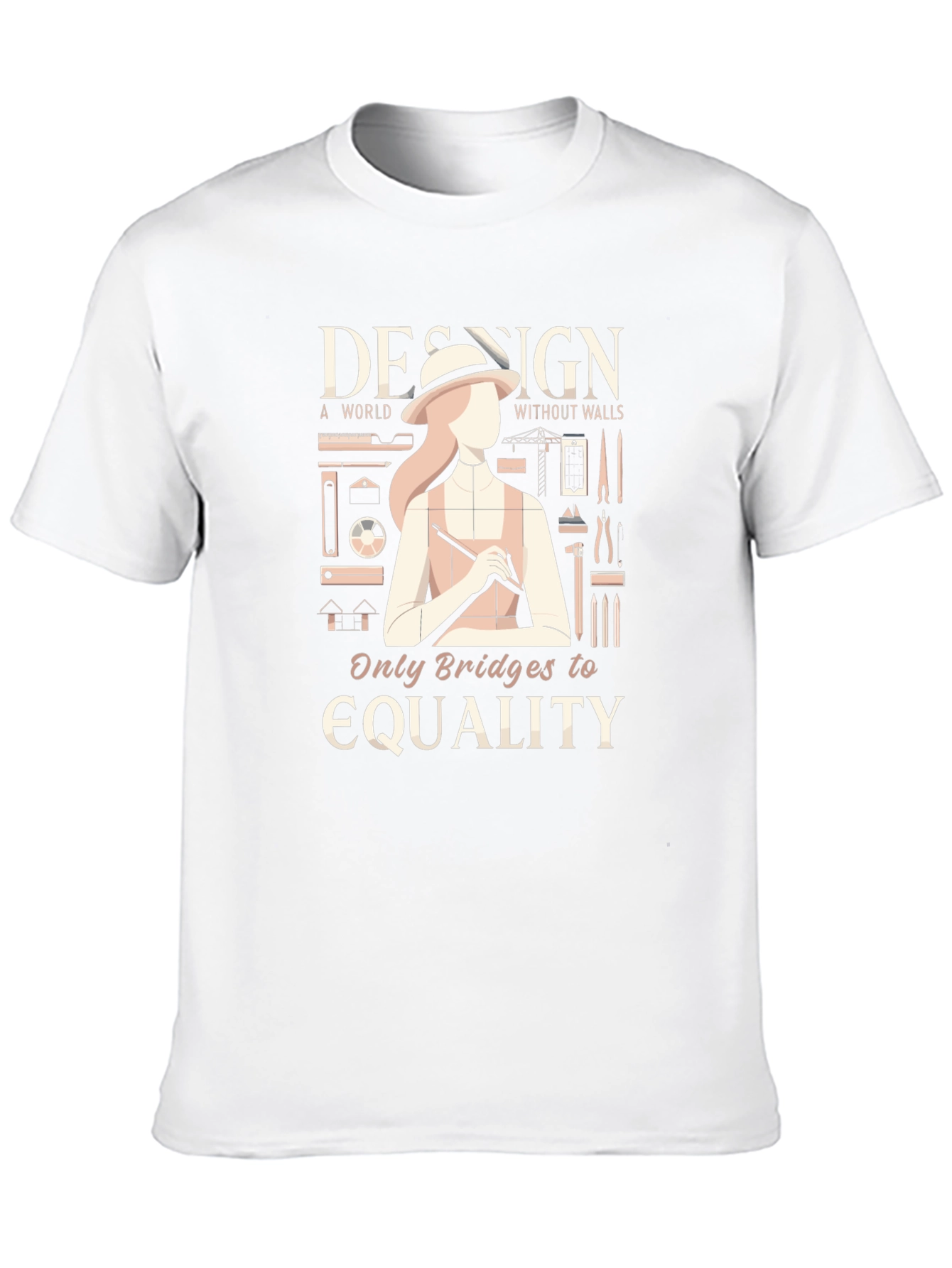 Design Bridges Equality Black T-Shirt