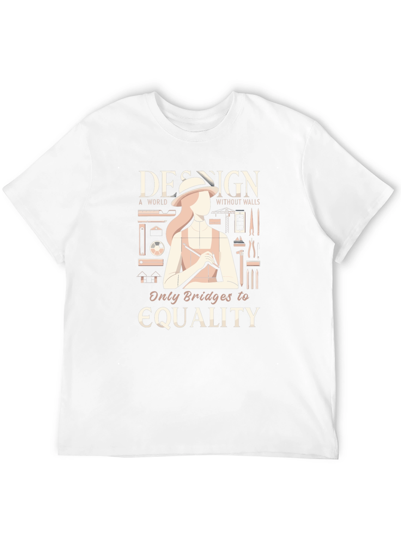Design Bridges Equality Black T-Shirt