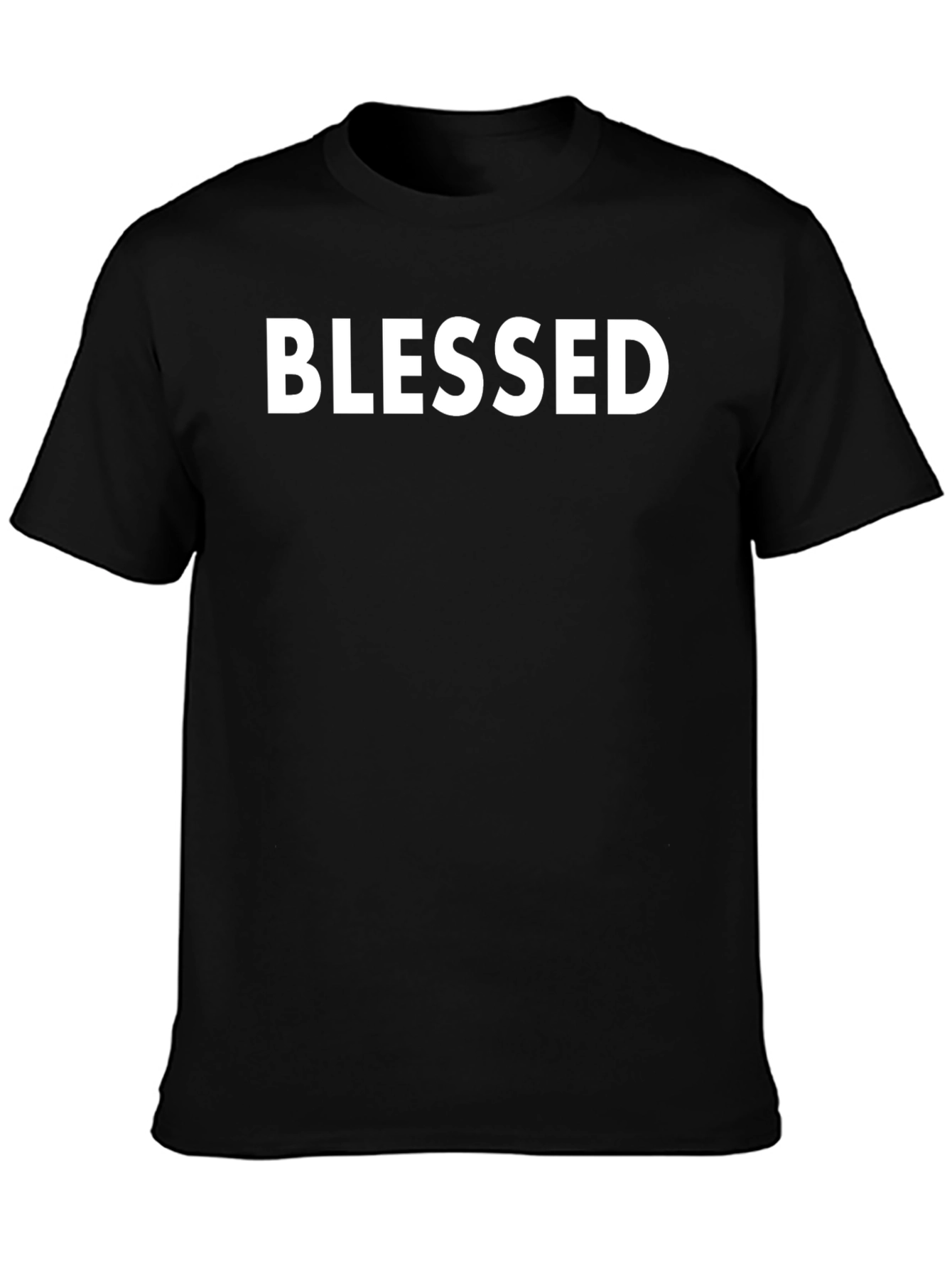 Blessed Black T-Shirt - Stylish & Comfortable