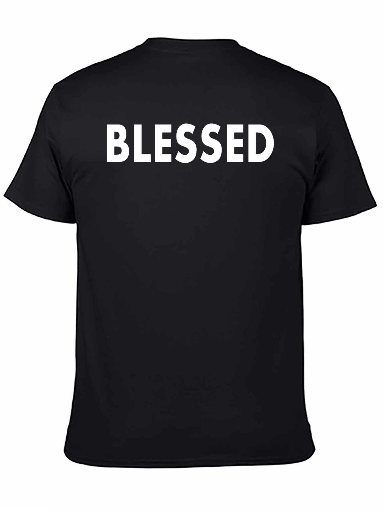 Blessed Black T-Shirt - Stylish & Comfortable
