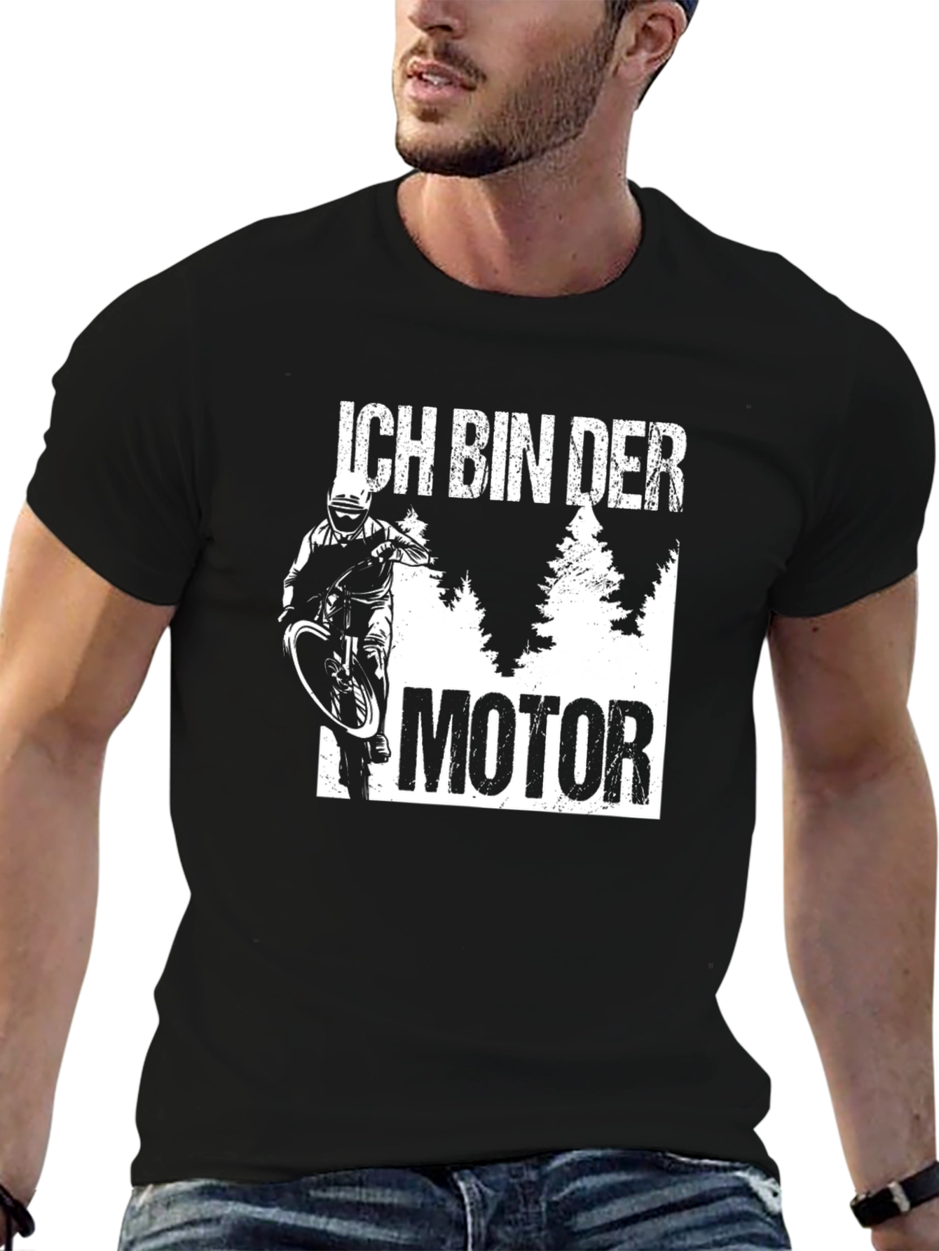 Ich Bin Der Motor - Mountain Bike T-Shirt